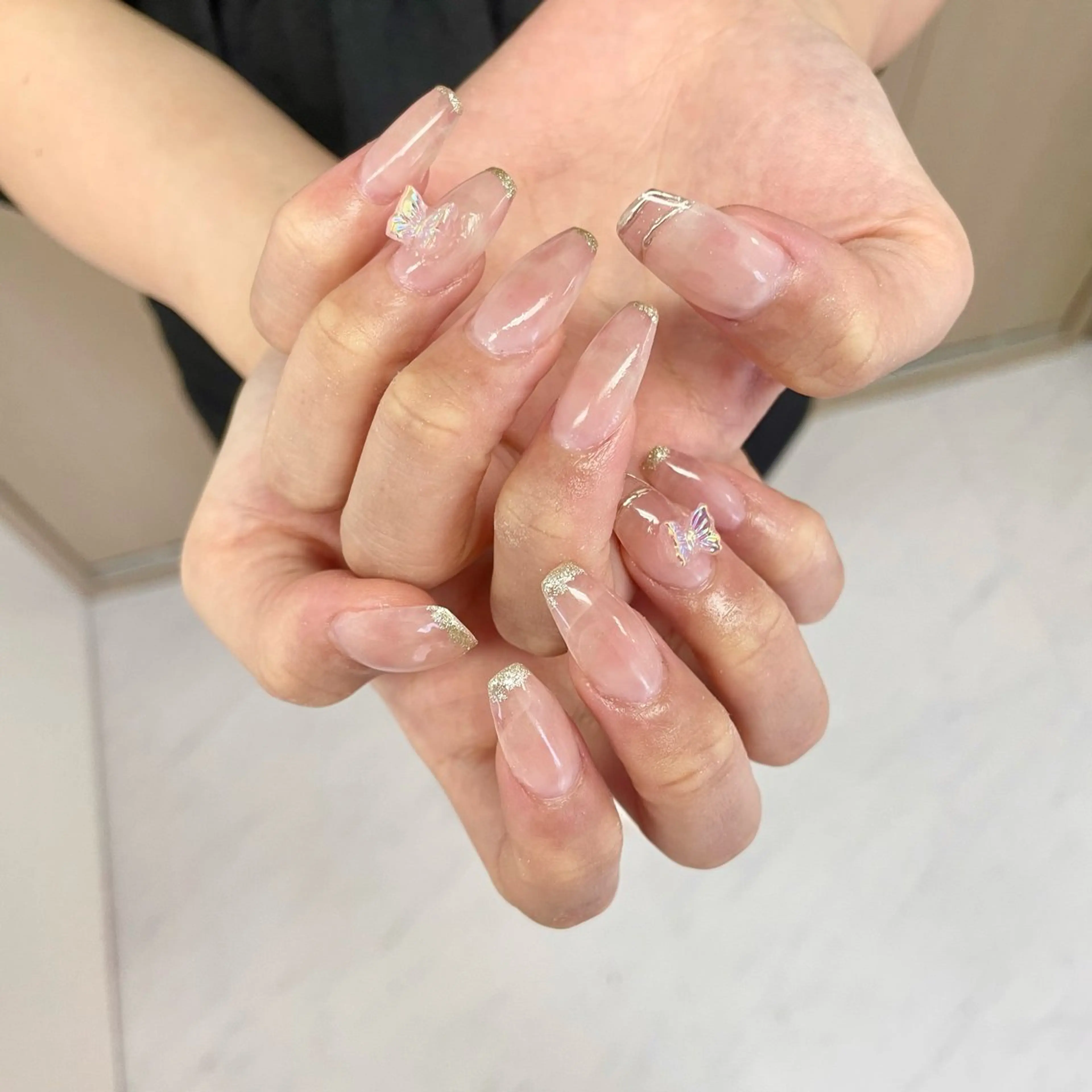 ネイル ハンドネイル 大阪福島 韓国まつげ Sayaka🤍🐩のマツエク・マツパデザイン