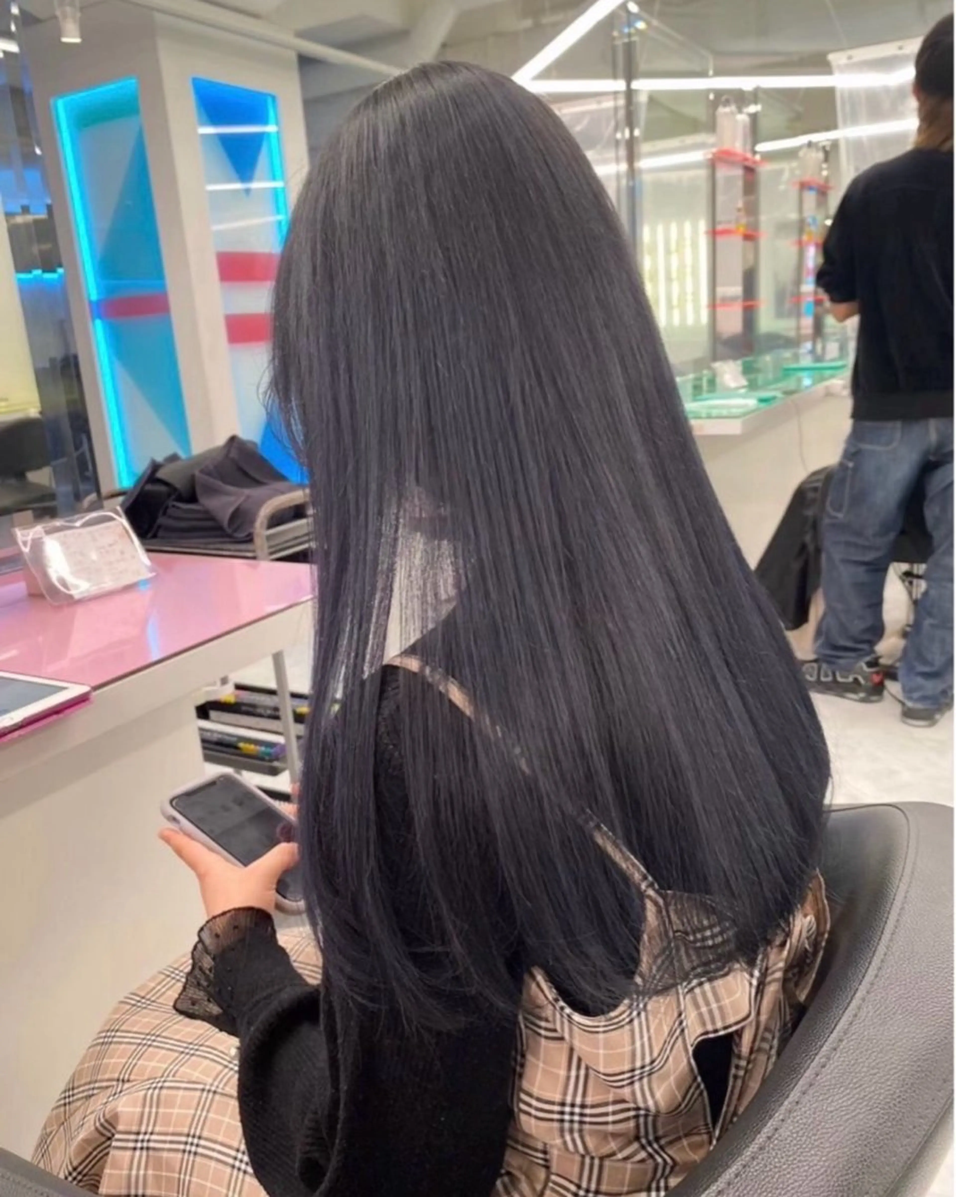 ロング ヘアカラー miku/ラベンダー 透明感カラー🪻❤︎のヘアスタイル