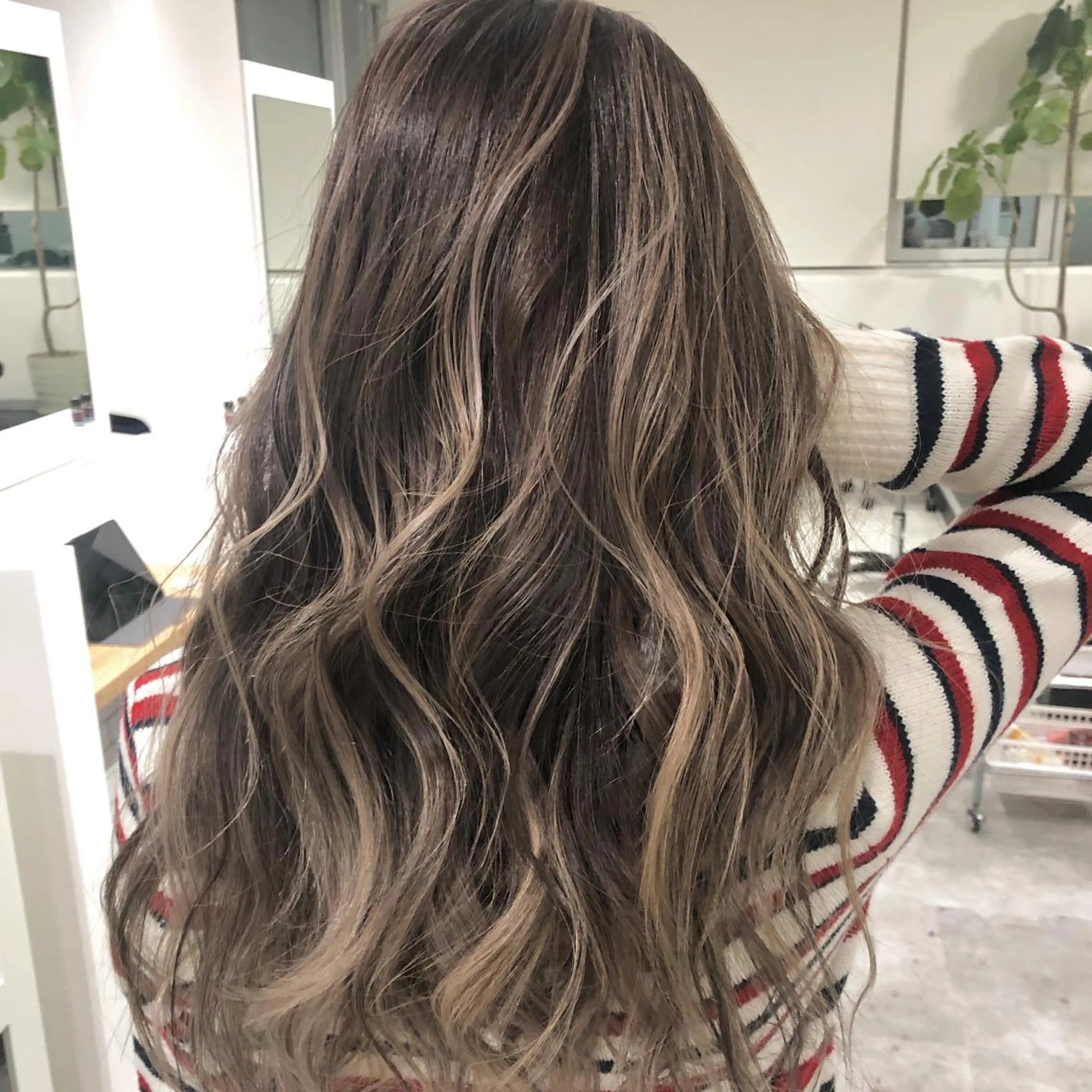 ミディアム カラー 外国人風カラー ヘアカラー JILBLAN京都 ショート/ハイライトのヘアスタイル