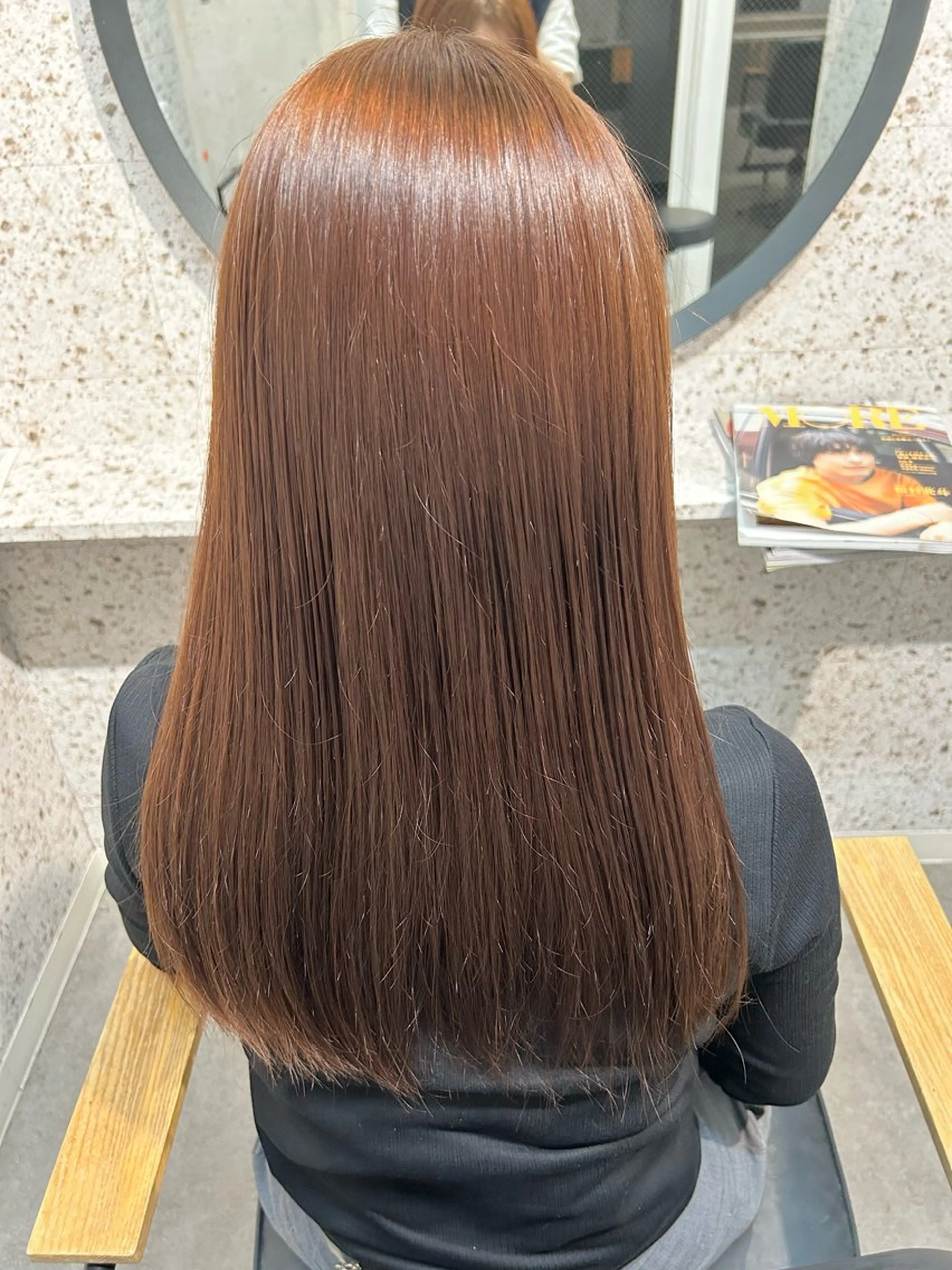 カラー ベージュカラー ブラウンカラー オレンジ オレンジベージュ オレンジブラウン [lani ] konatsuのヘアスタイル