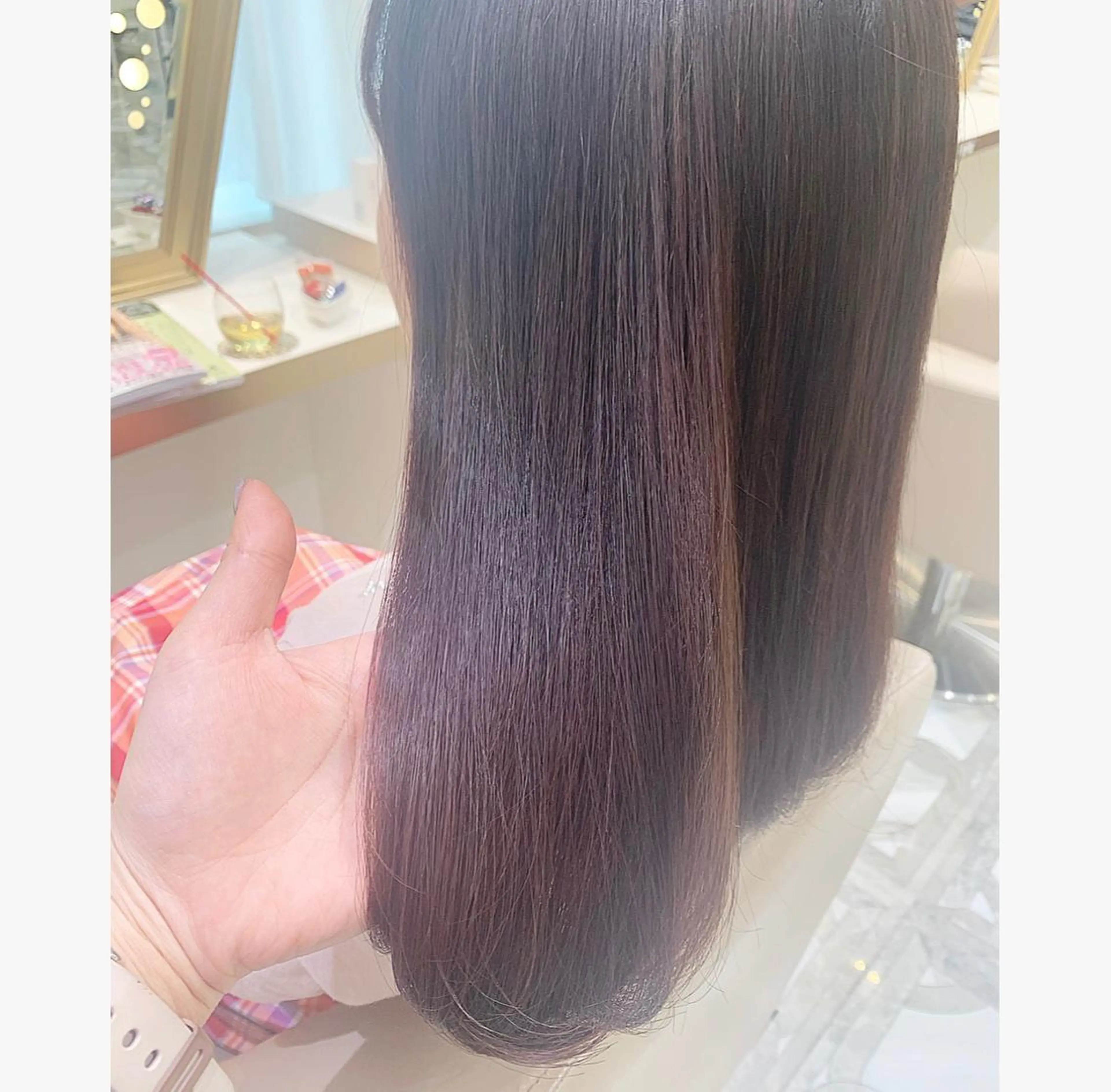 ミディアム カラー 💙美髪救世主💙 関華蓮のヘアスタイル