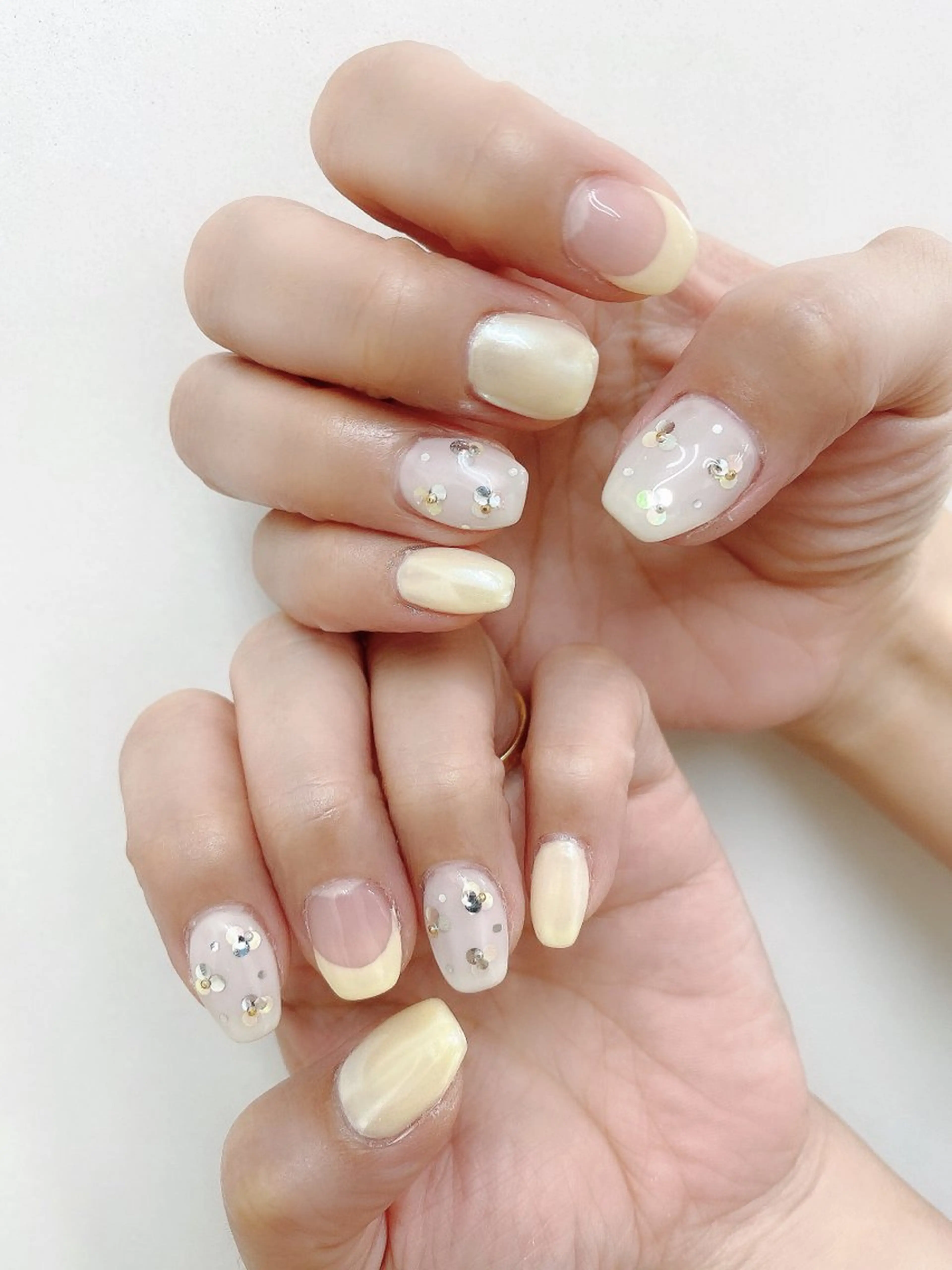 ミディアム ハンドネイル le lien nailのネイルデザイン