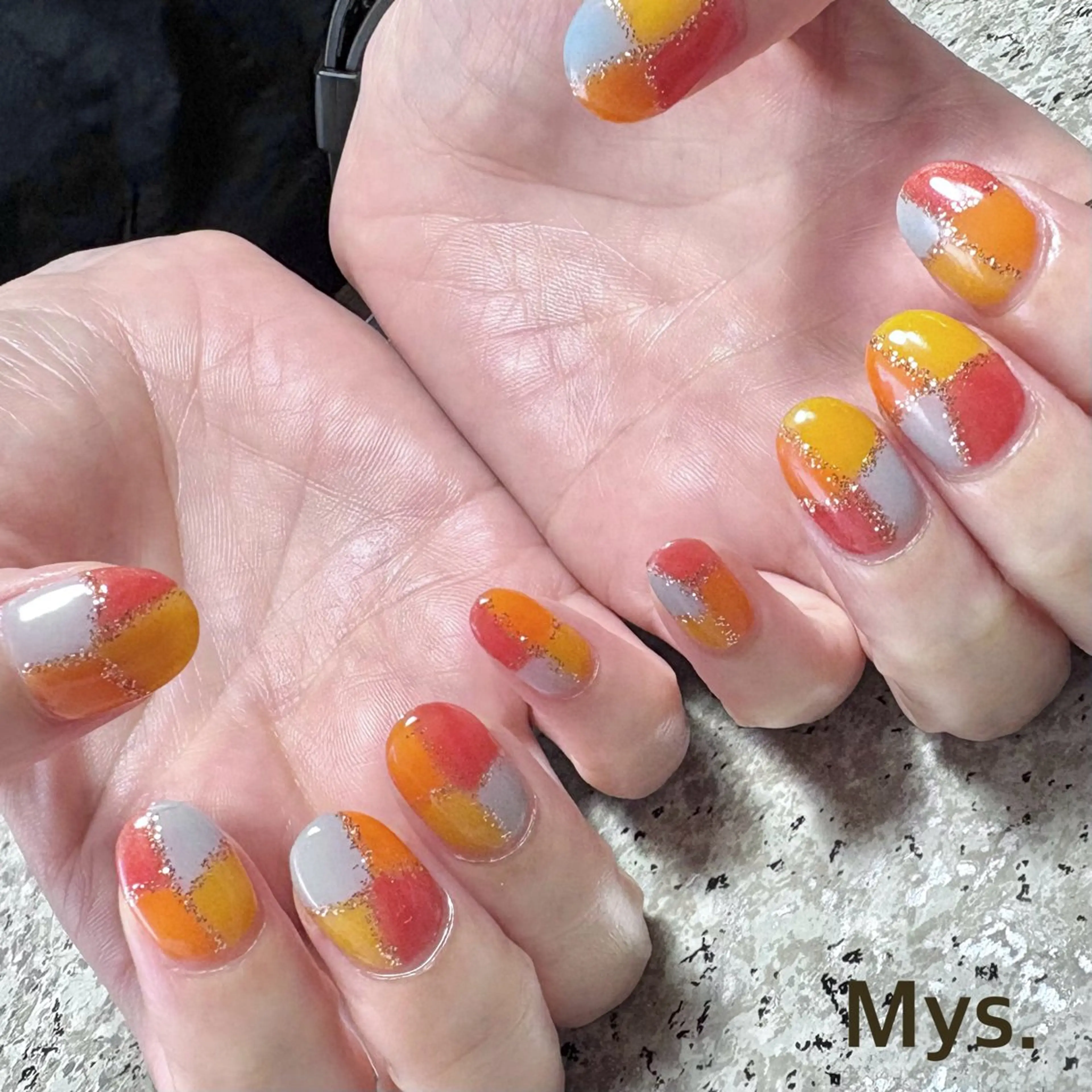 ネイル ハンドネイル Mys. 三上紗紀のネイルデザイン