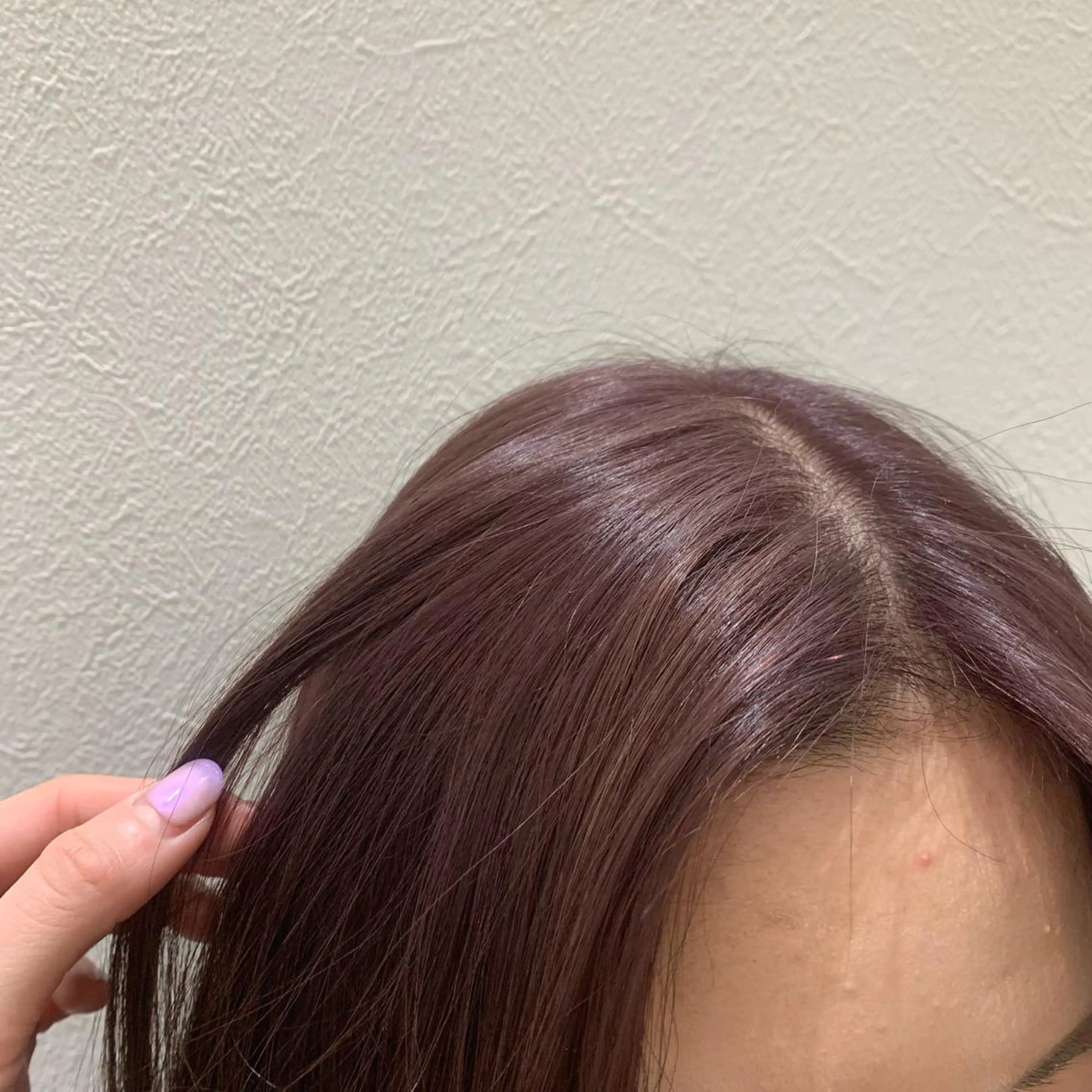 ロング カラー ベージュカラー ラベンダーカラー ラベンダーベージュ カット ヘアカラー トリートメント hub hair レイヤー/透明感のヘアスタイル