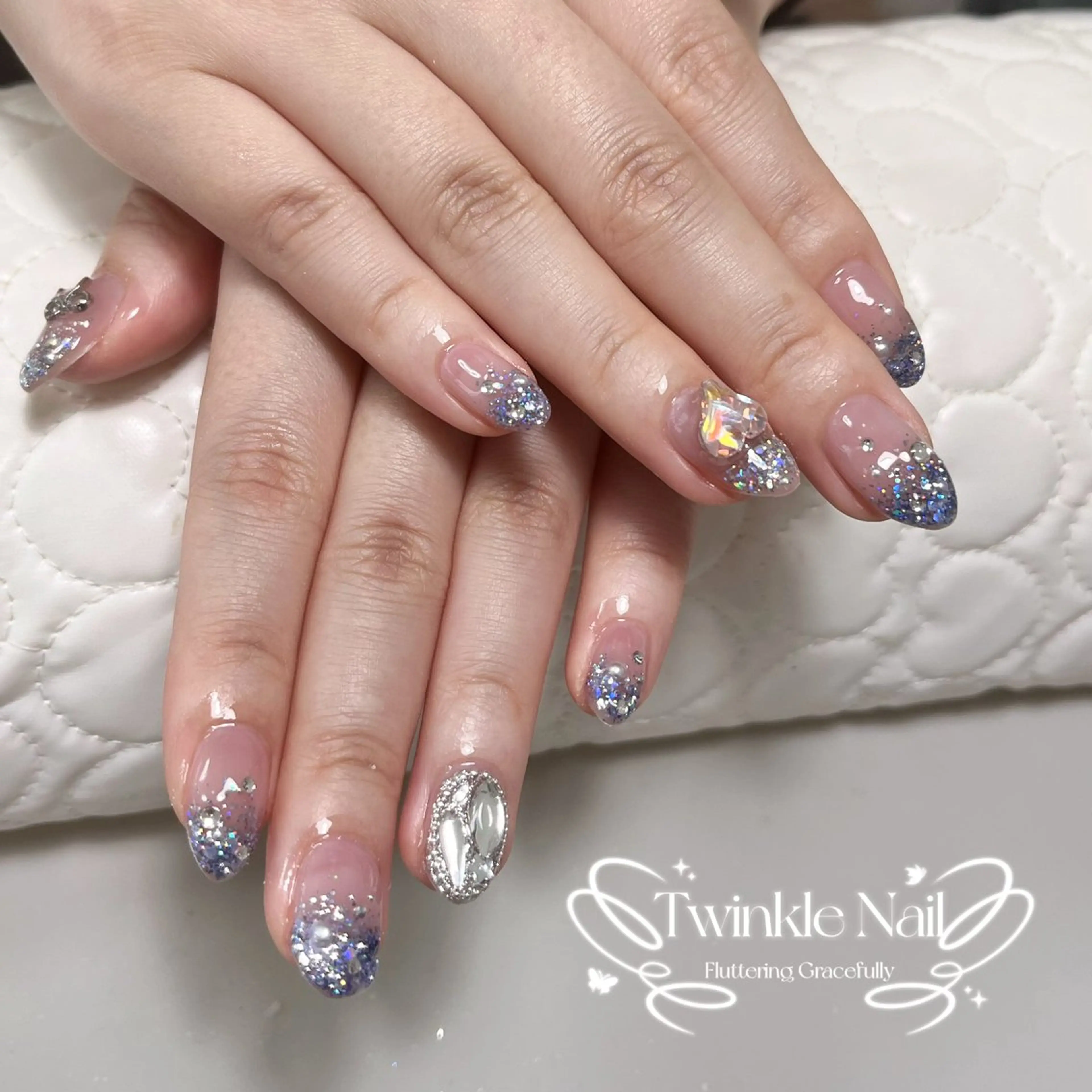 ネイル キラキラネイル Twinkle Nail Kuboのネイルデザイン