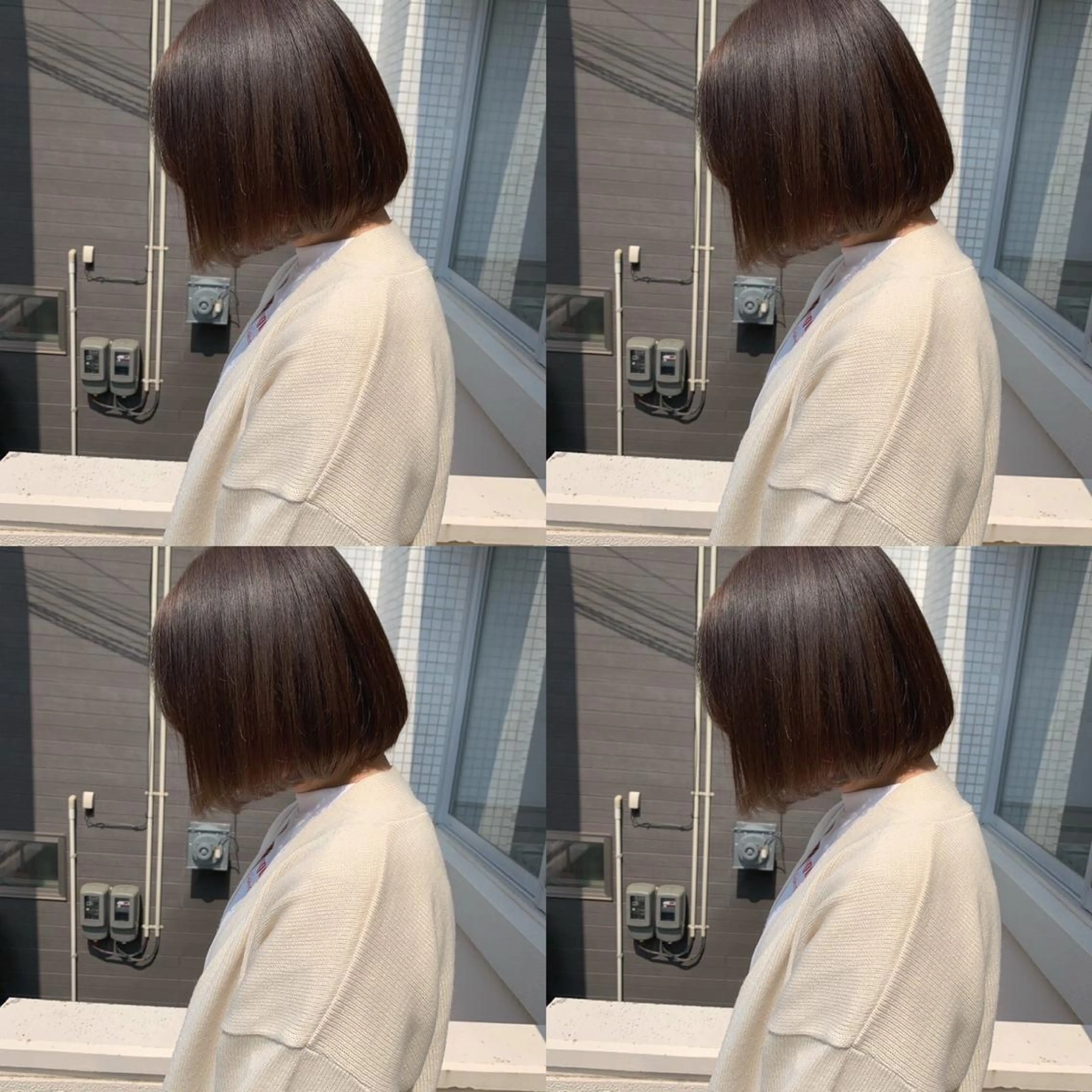 ミディアム カラー アブアイ所属・艶髪・酸性ストレート フリツのヘアスタイル