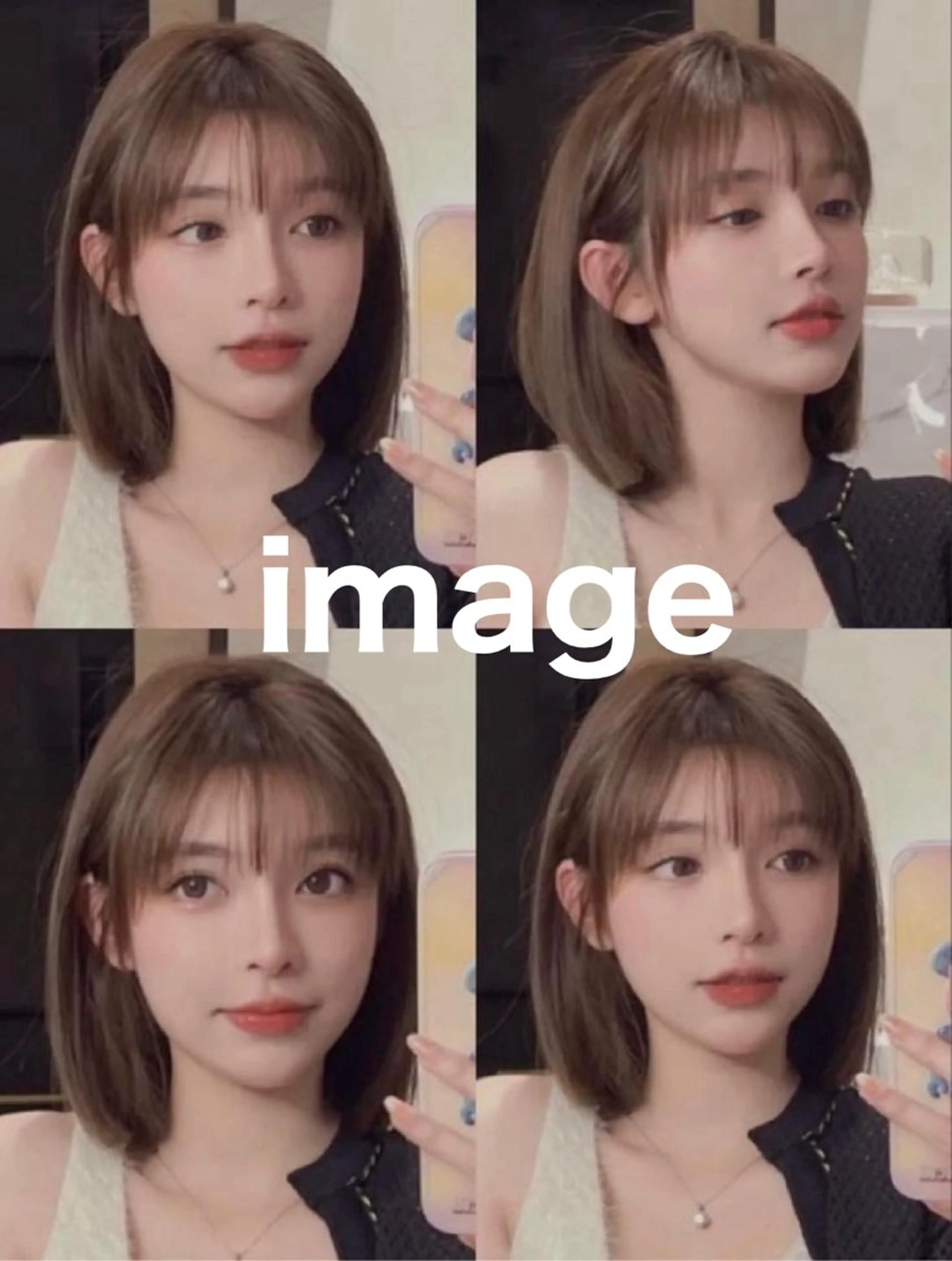 ミディアム レイヤーカット ショートヘア特化 岡安優太のヘアスタイル