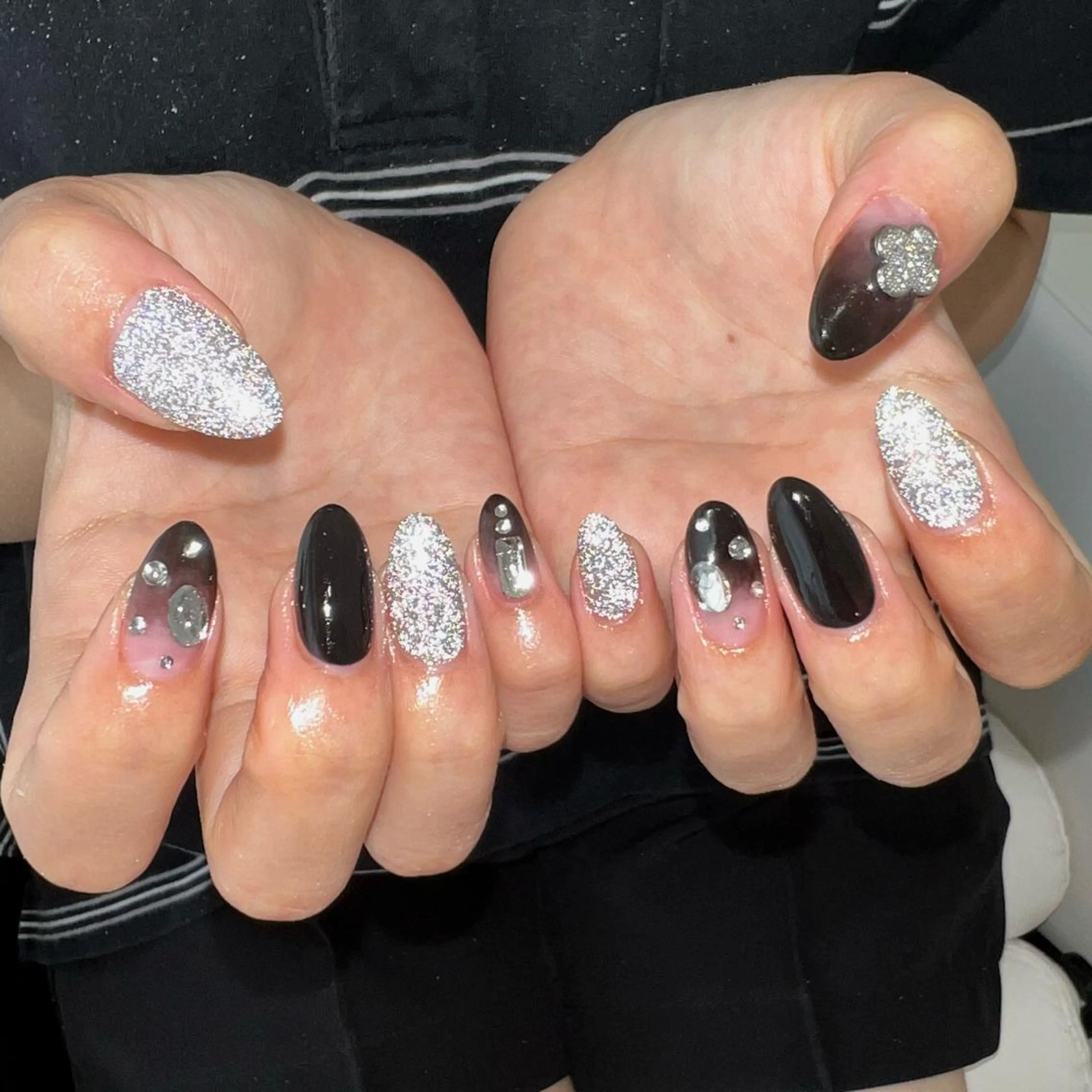 ロング ネイル ハンドネイル REVIA_nail maiのネイルデザイン