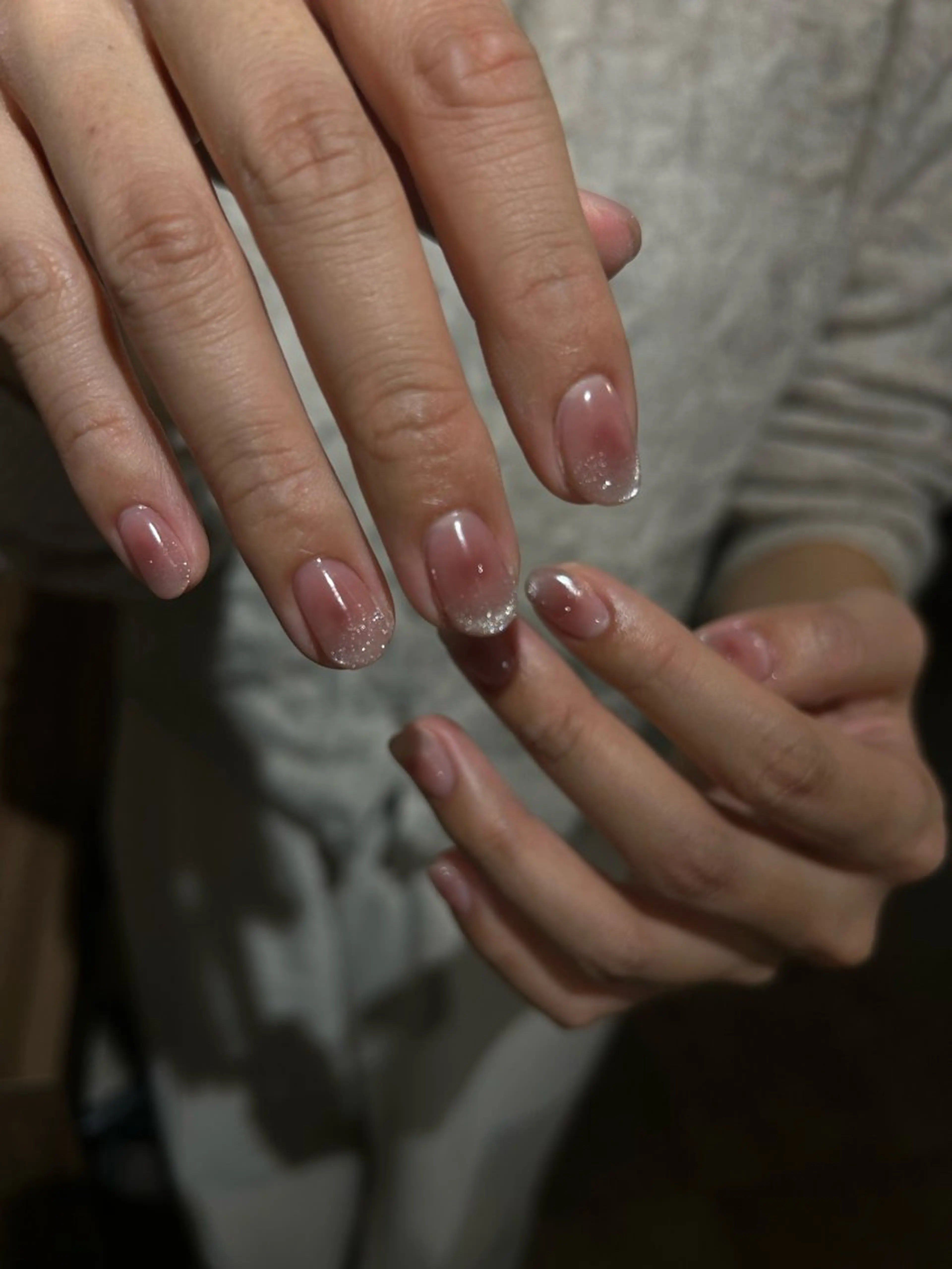 オフ込みワンカラー&チーク&マグネットグラデーション105分の写真