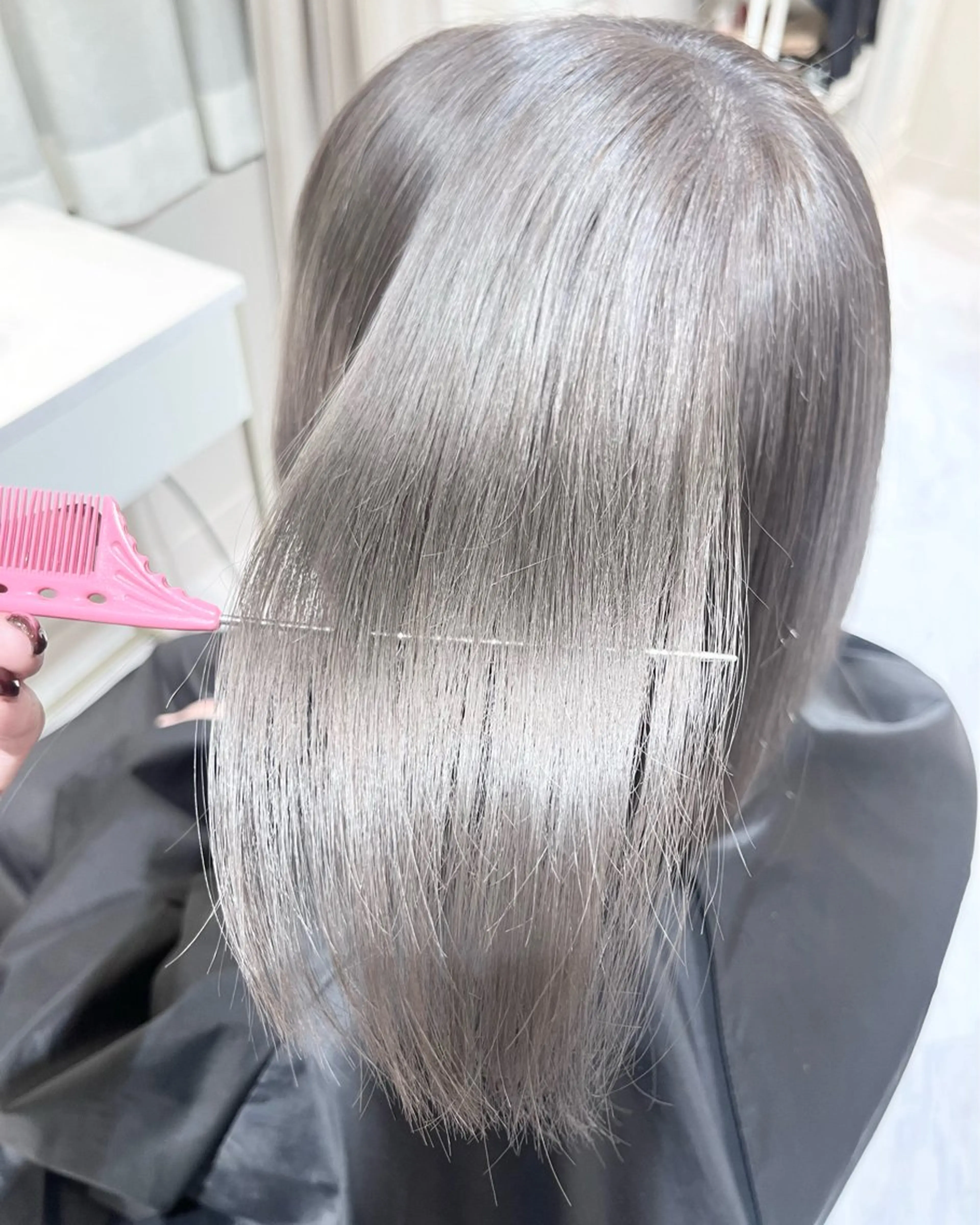 ミディアム カラー ❣️可愛くします❣️ 空きあり✨のヘアスタイル