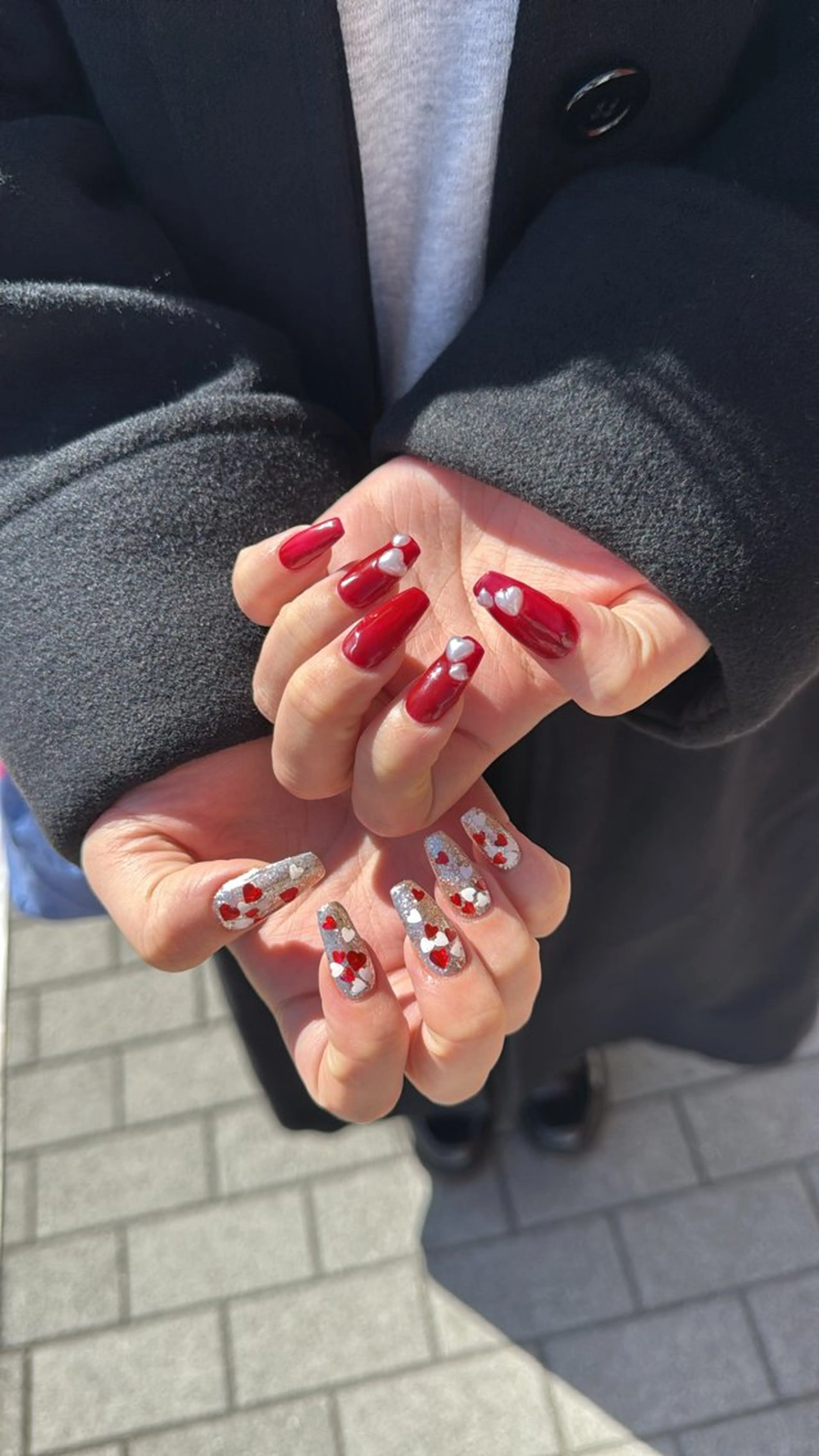 セミロング ハンドネイル Via ‪ෆ‪.*･ Rinaのネイルデザイン