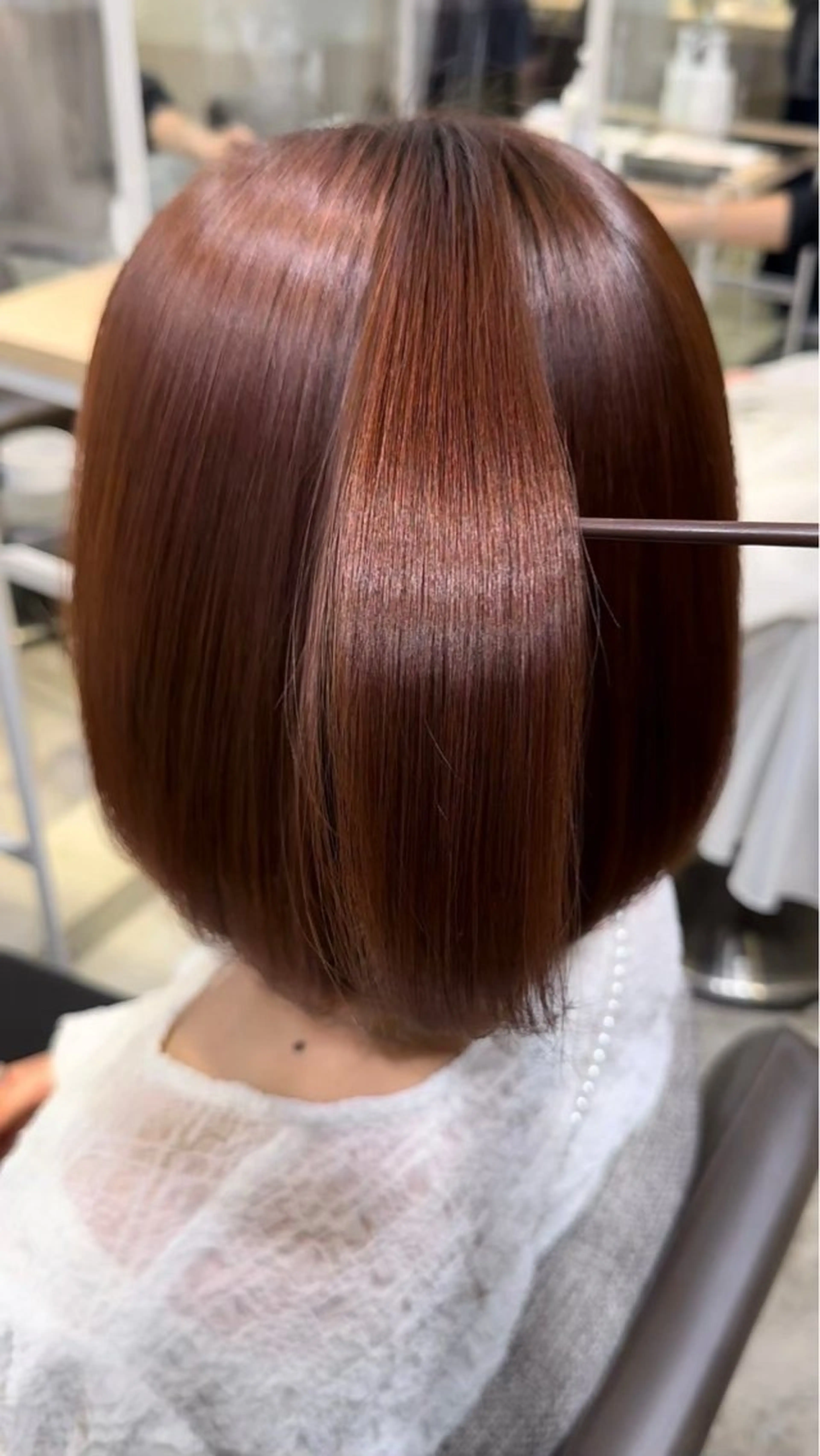 ショート 縮毛矯正 クリスマス 大関 星翔のヘアスタイル
