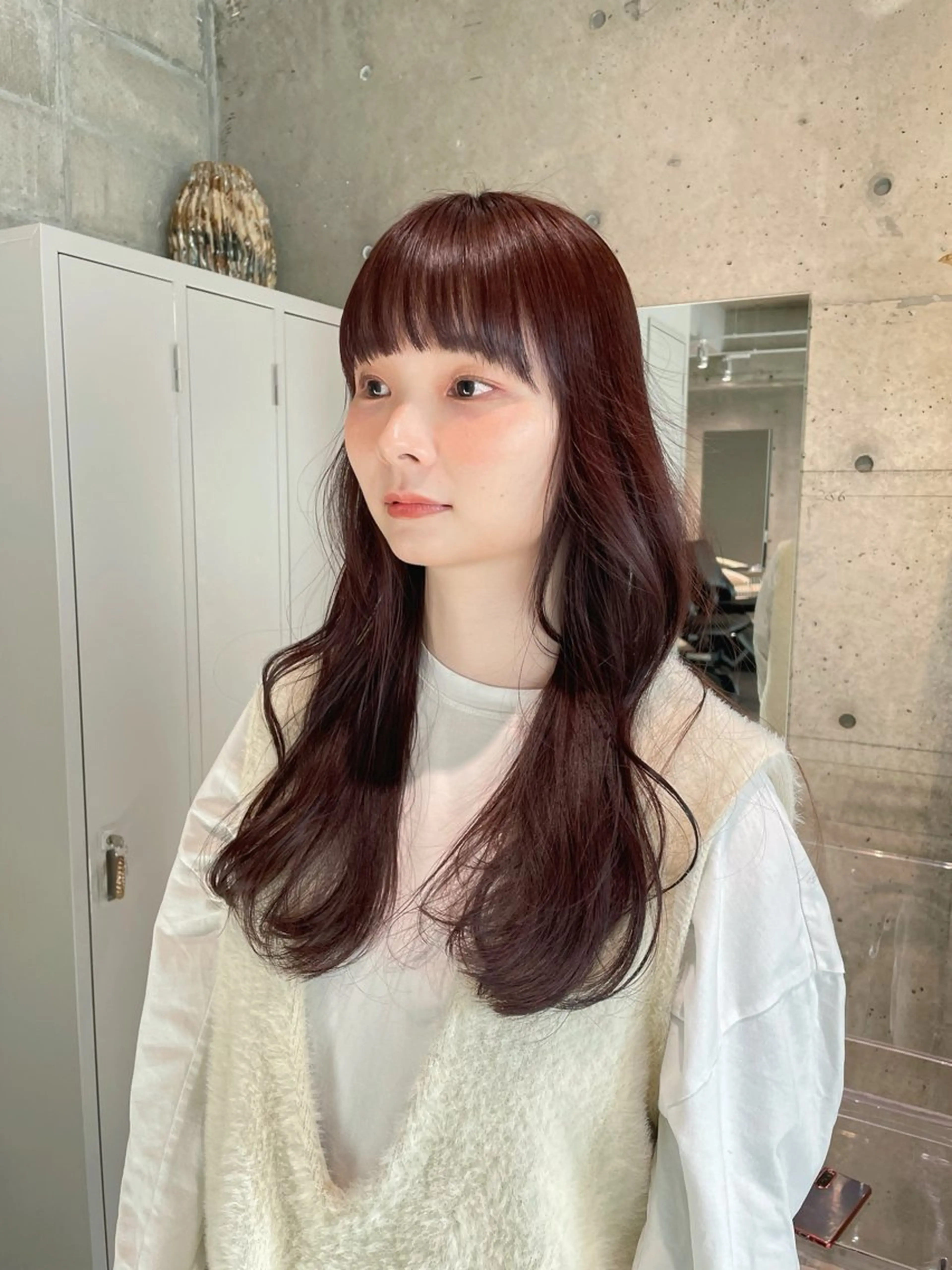 ロング カラー IDEN AND TITY所属・ショートモデル募集 yukakoのヘアスタイル