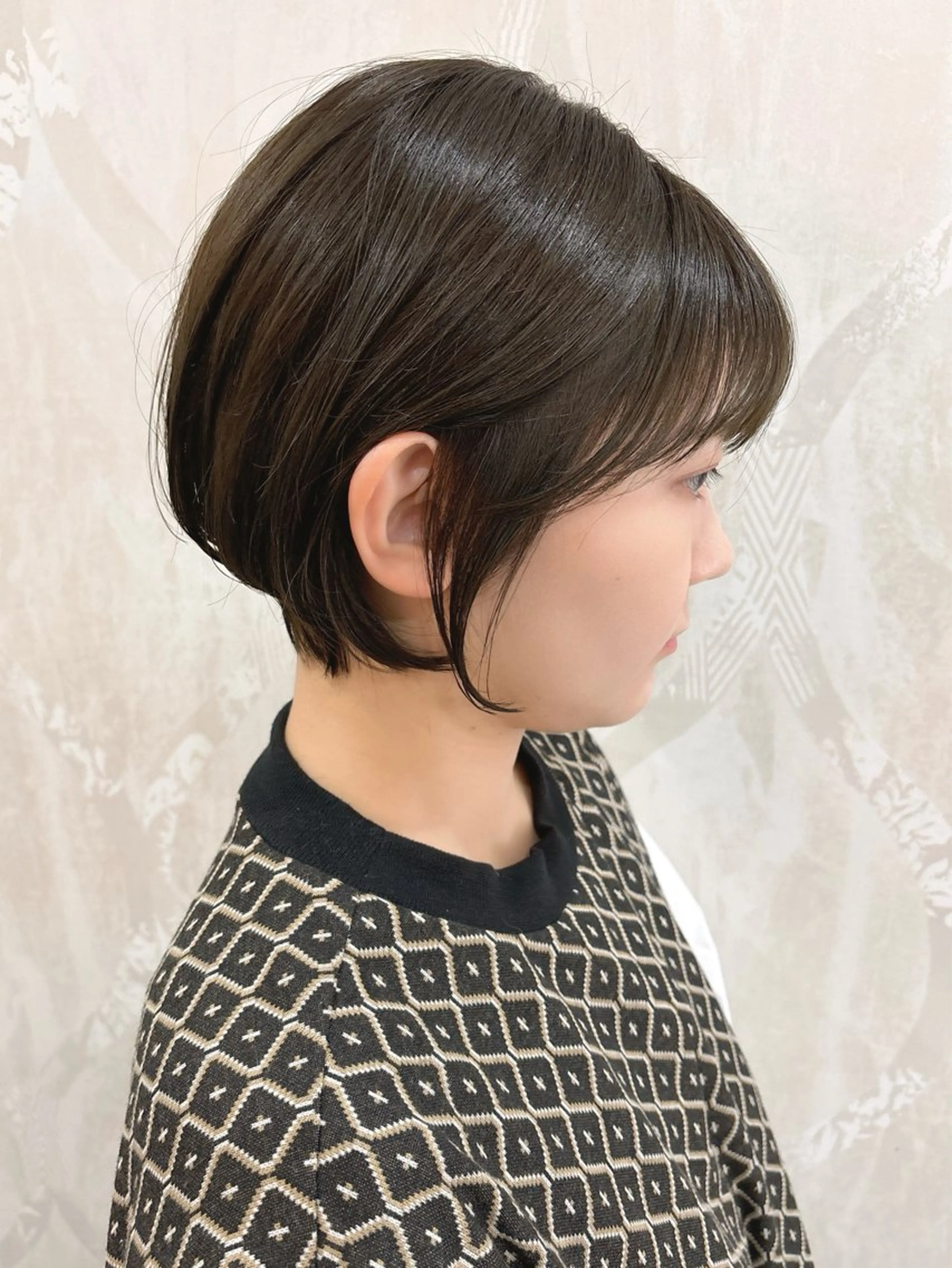 ショート カラー ショートヘア カット ヘアカラー 原田 健斗のヘアスタイル