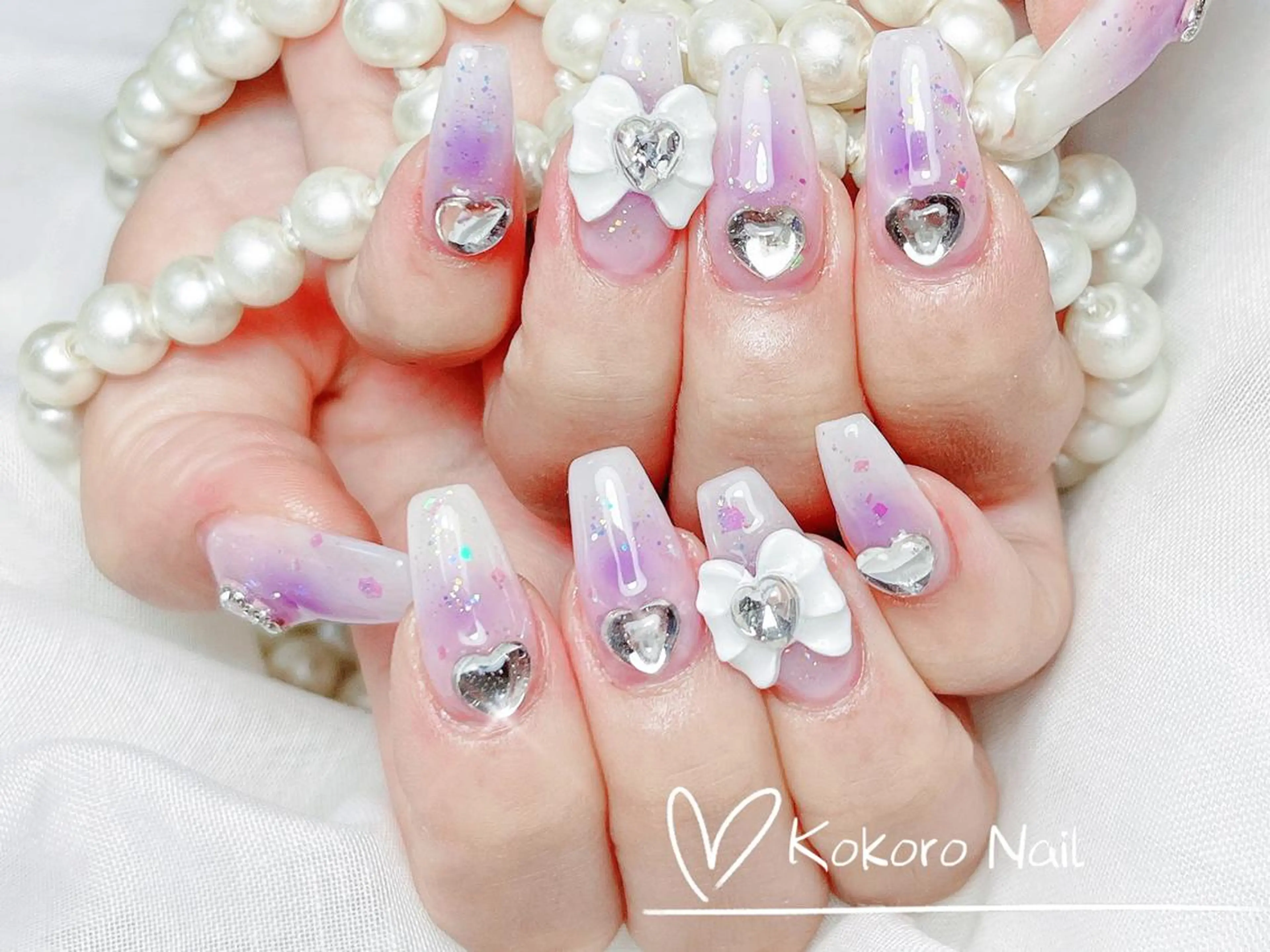 ネイル ハンドネイル ハンドケア 🎀ナナ 🎀のネイルデザイン