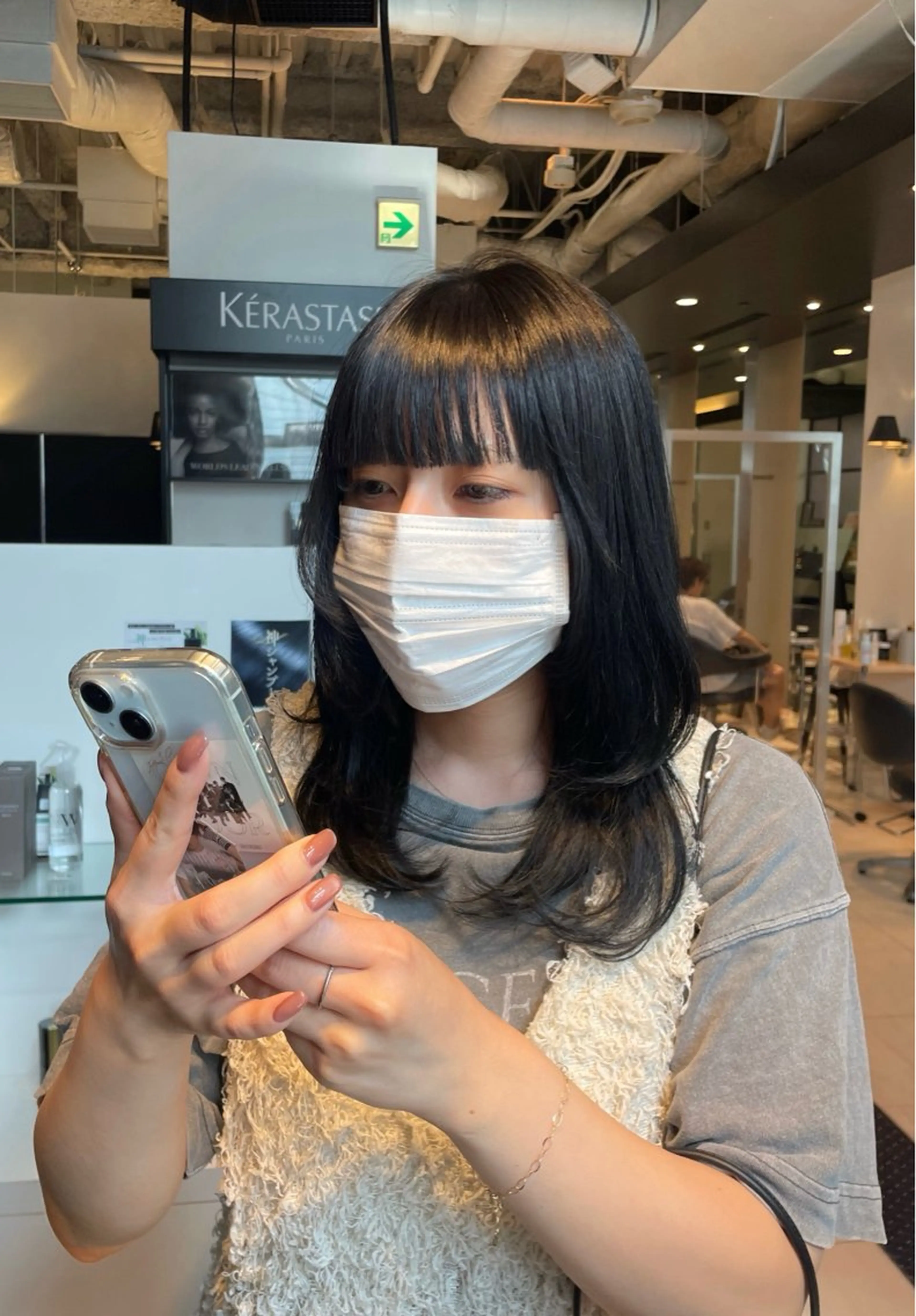 セミロング カラー カット ヘアカラー 梅田茶屋町 / wakanaのヘアスタイル