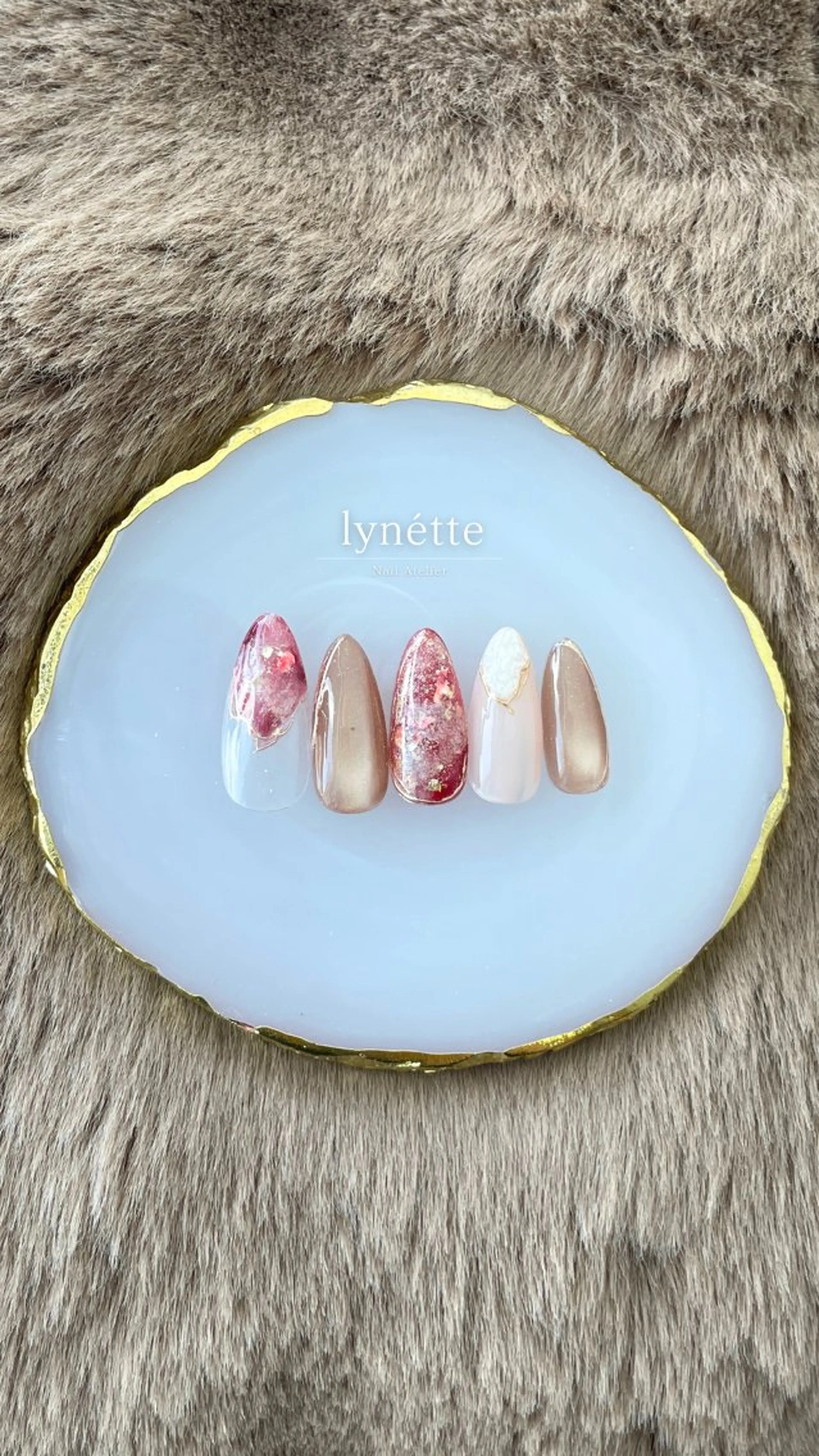 ネイル Nail Atelier lynétte所属・lynétte 那覇ネイルサロンのネイルデザイン