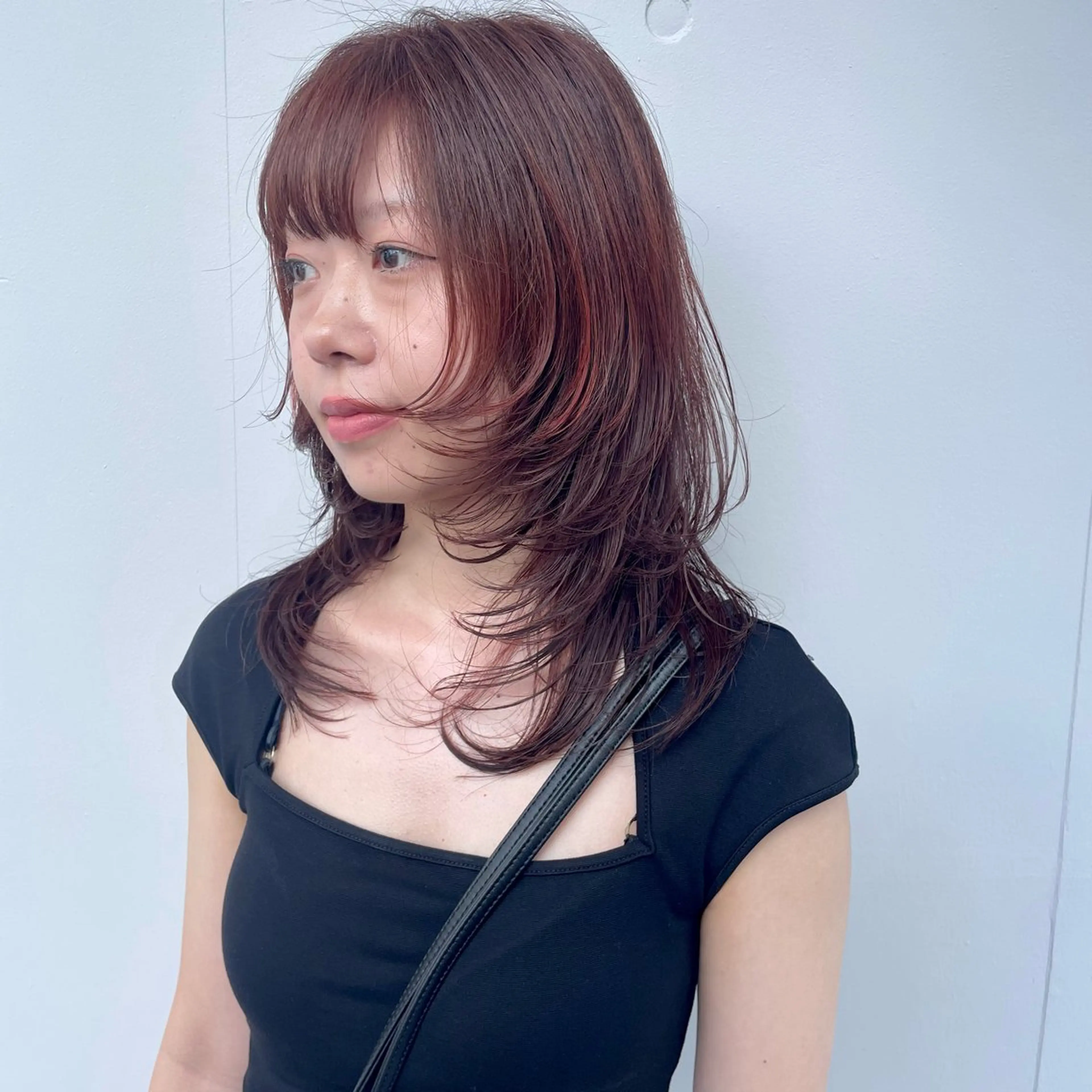 レイヤーカット✃(顔周りレイヤー/韓国風/ウルフカット/ワンカールレイヤーなど)トリートメント付き🌿の写真