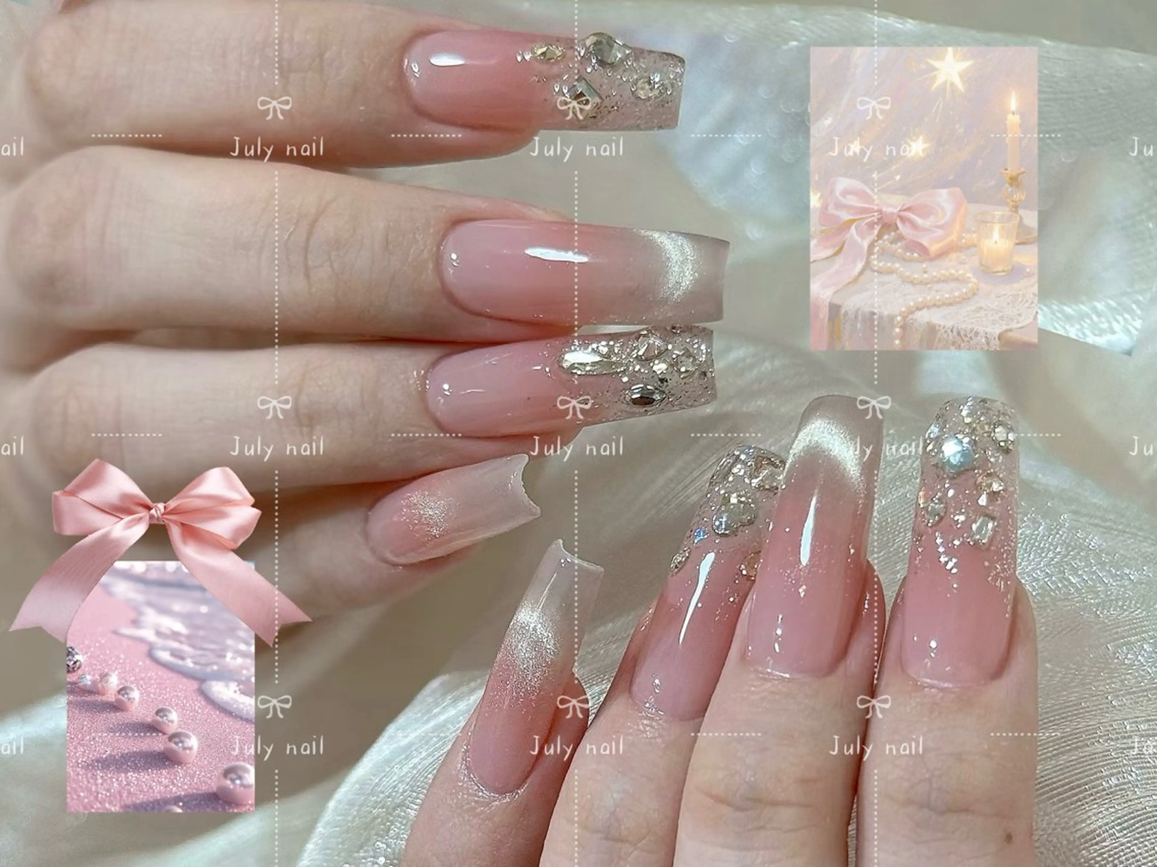 ロング July.nail ジュライ　ネイルのネイルデザイン