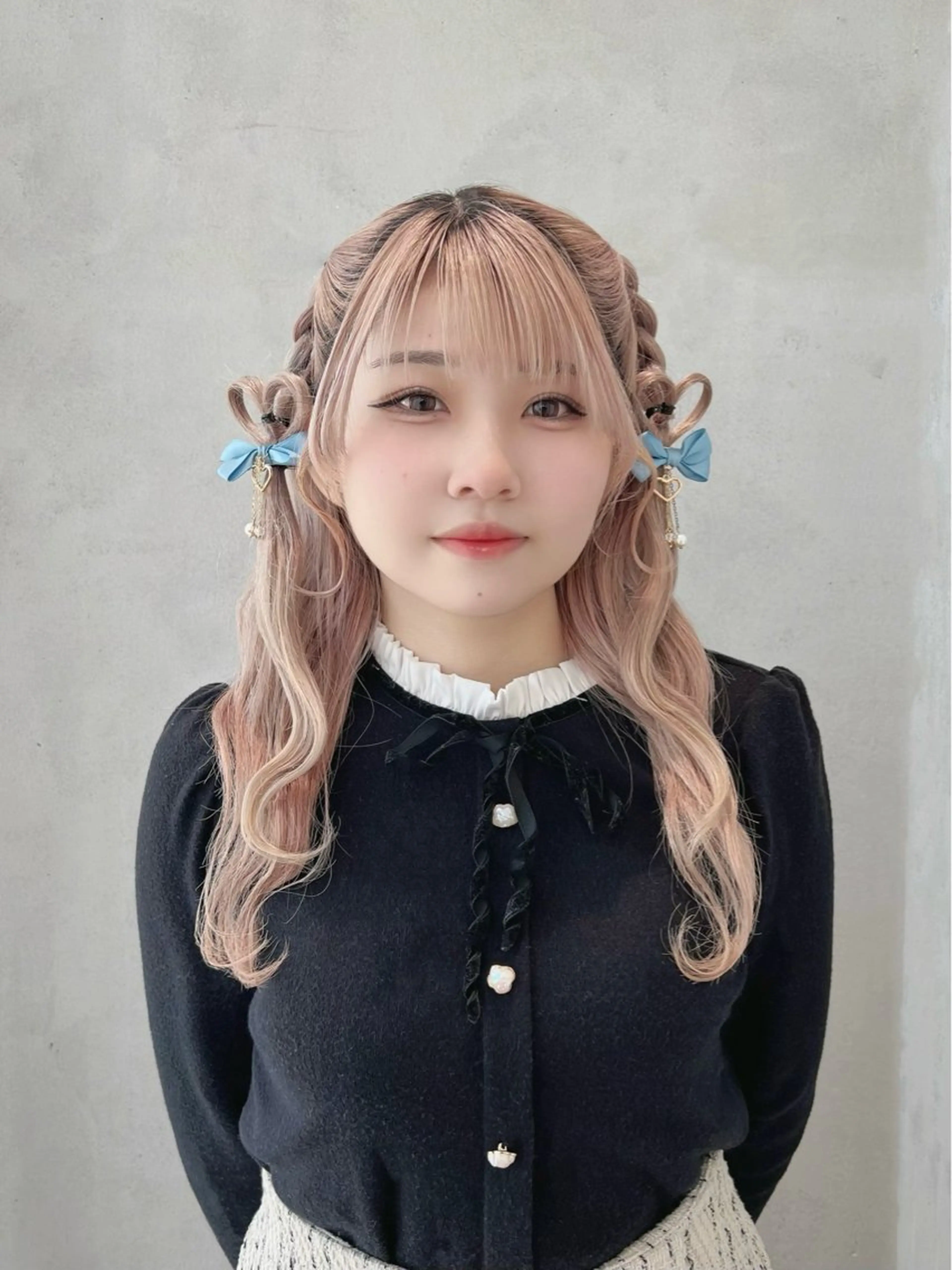 ヘアアレンジ Say.石川葵 ショートボブ前髪のヘアスタイル