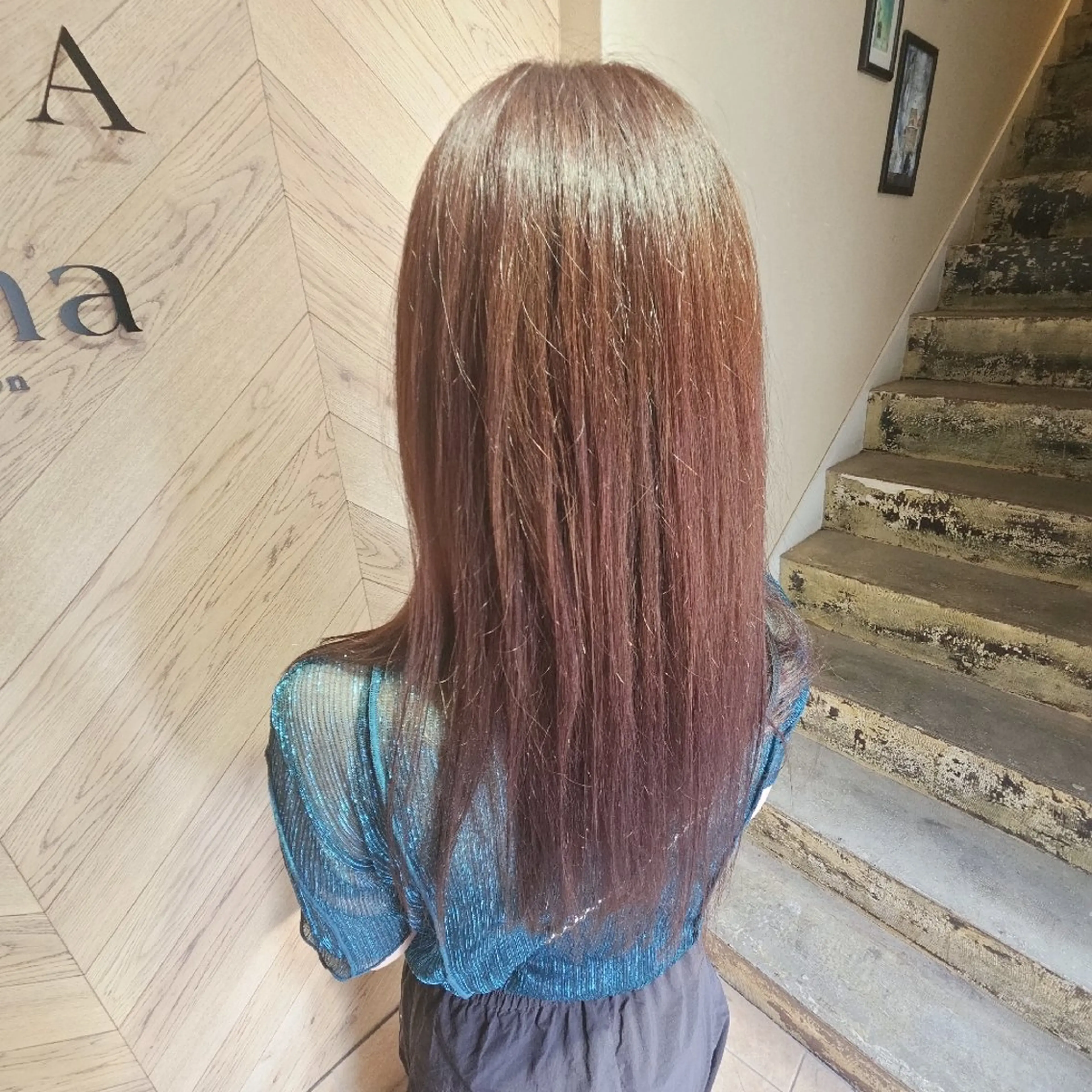 ロング FERIAあべの 🎀中野まや🎀のヘアスタイル