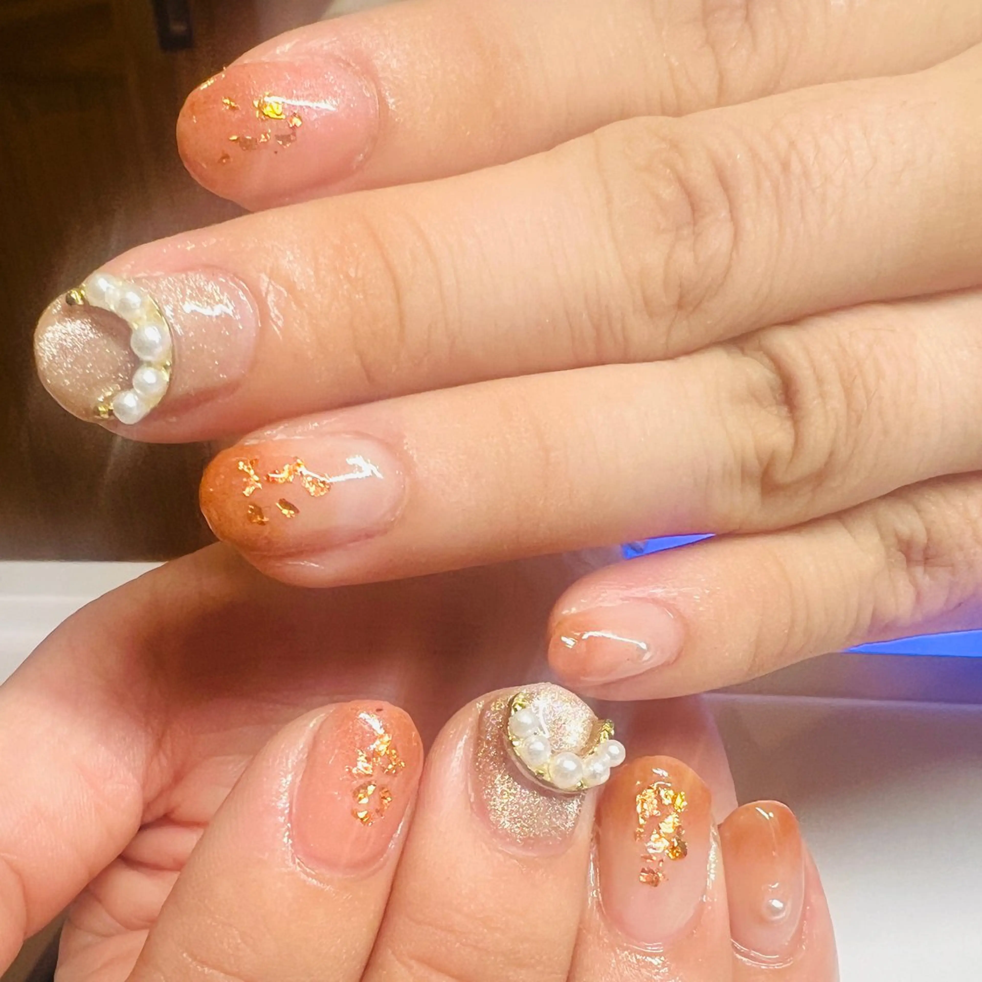 ミディアム ハンドネイル Nail Salon midnightのネイルデザイン