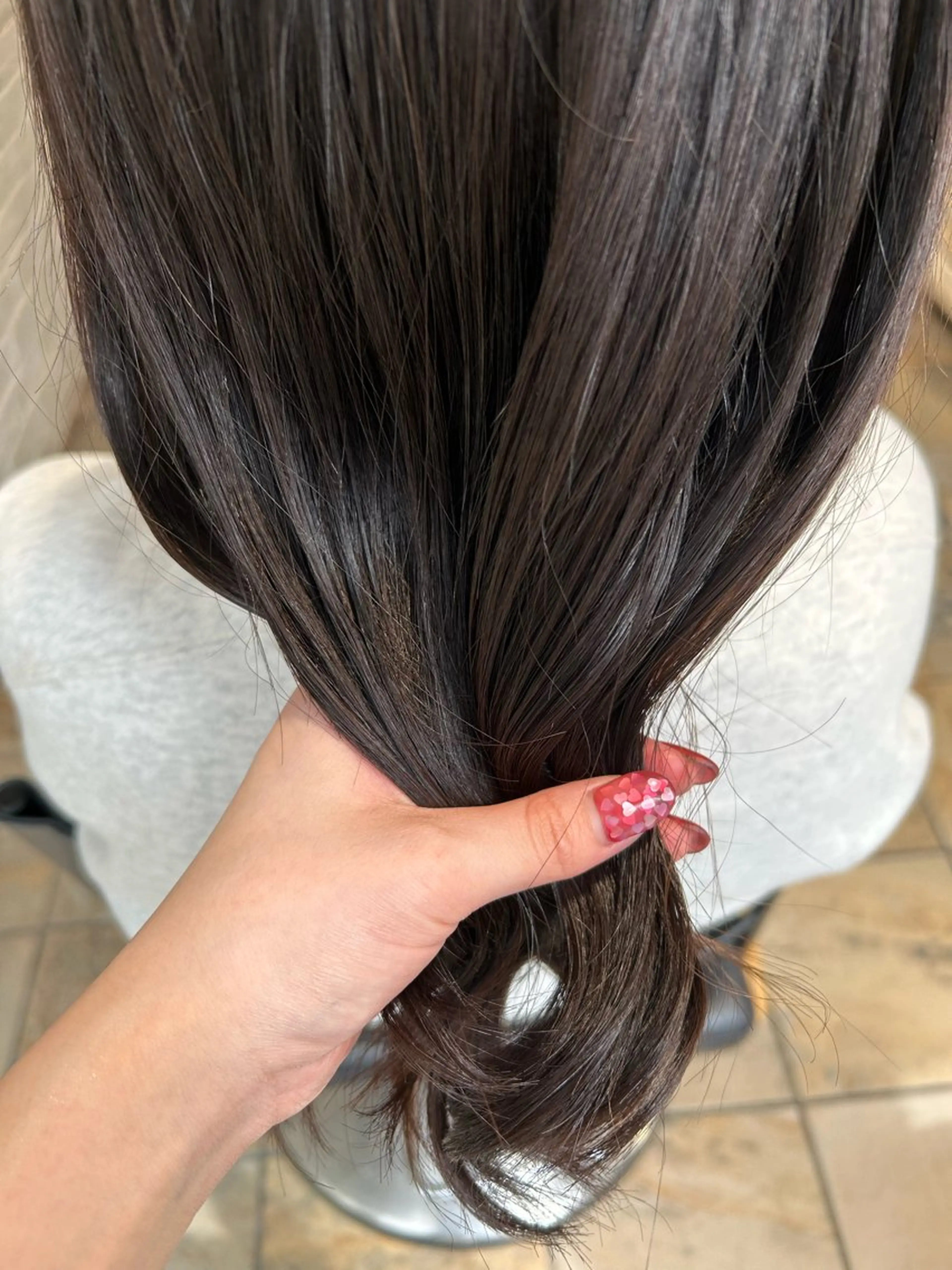 ロング カット ヘアカラー 佐竹 こいきのヘアスタイル