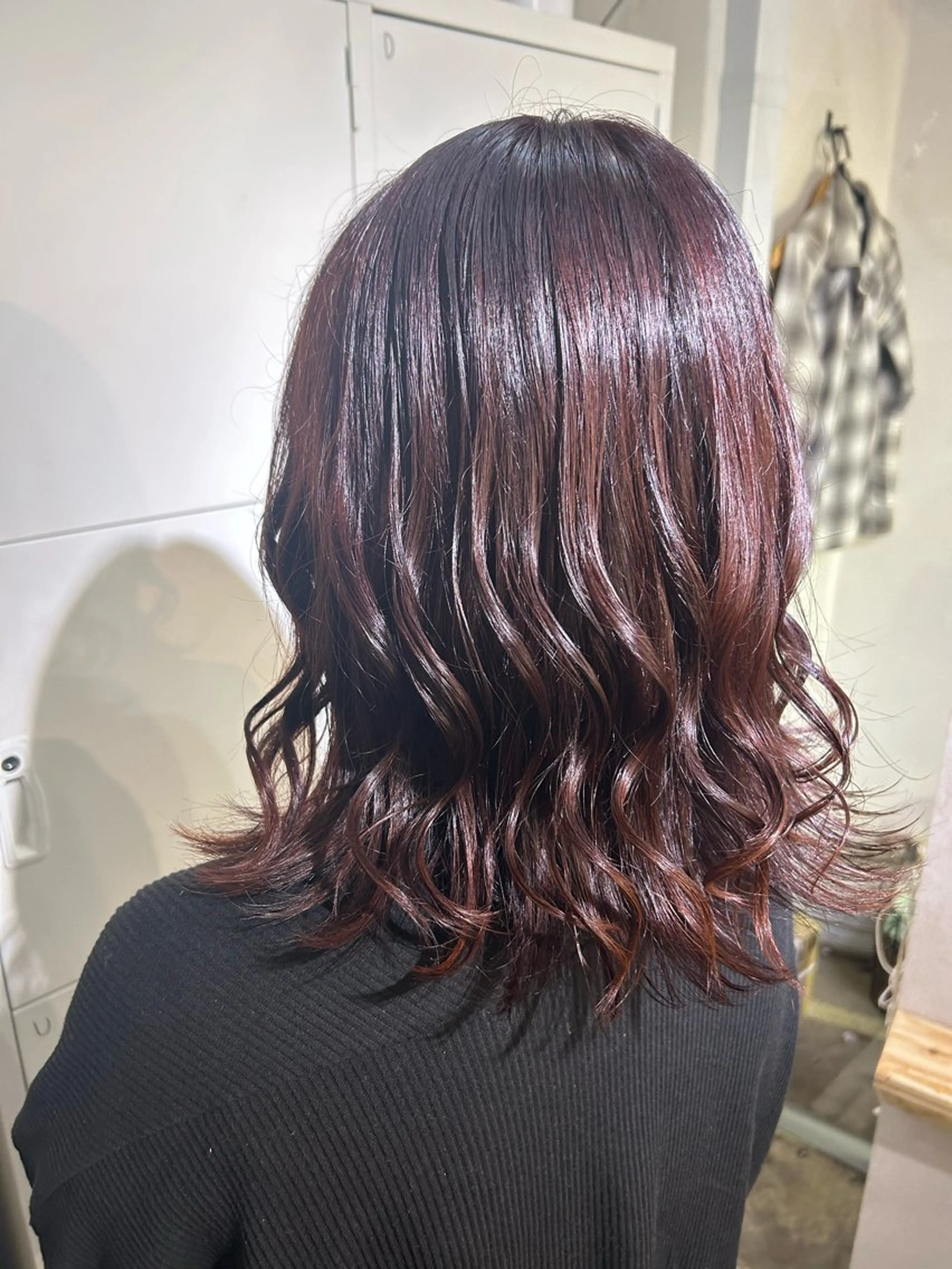 ミディアム カラー オオニシ オト☁️のヘアスタイル