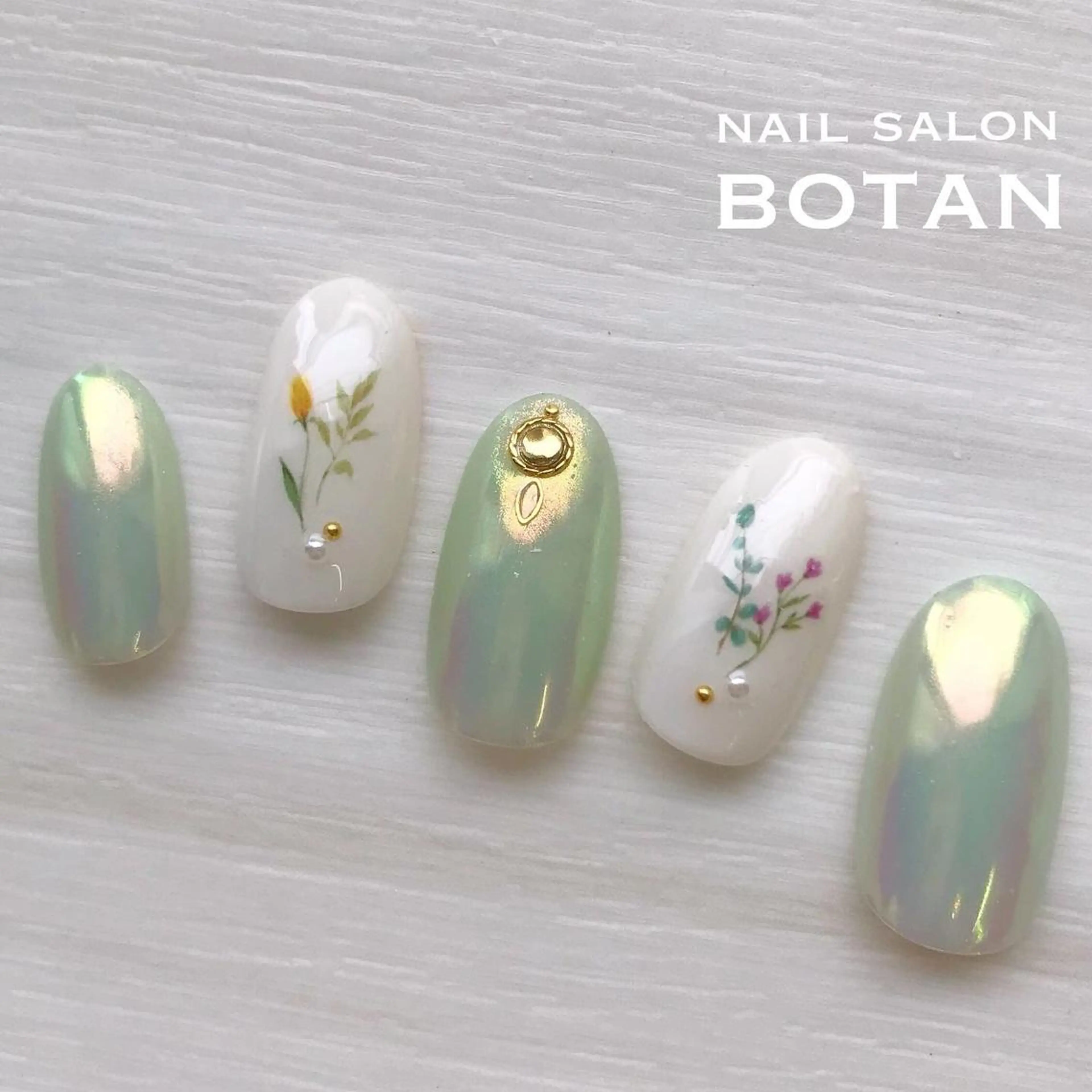 ネイル ハンドネイル NAIL SALON BOTANのネイルデザイン