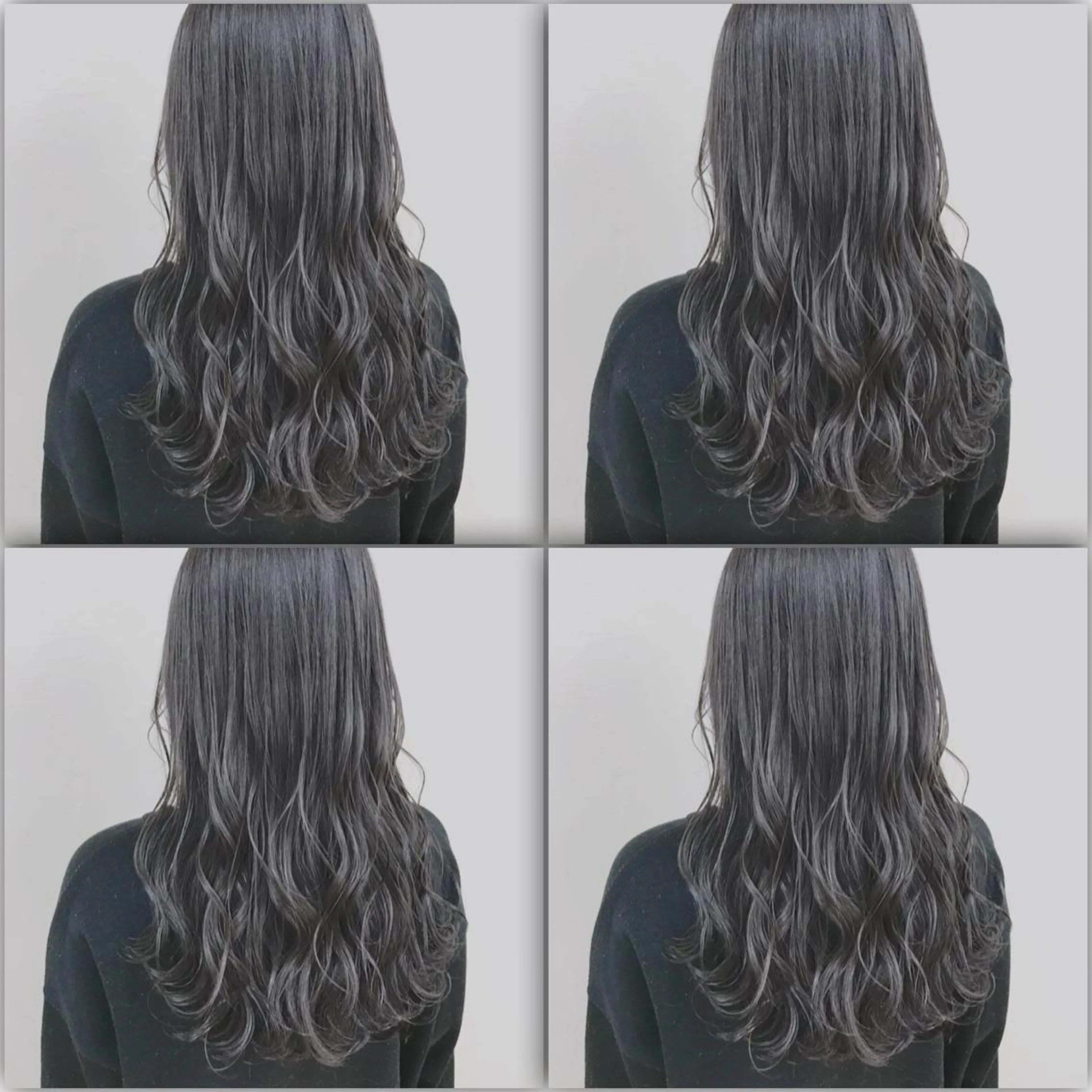 ロング カラー ケアブリーチ 韓国レイヤーKYONのヘアスタイル
