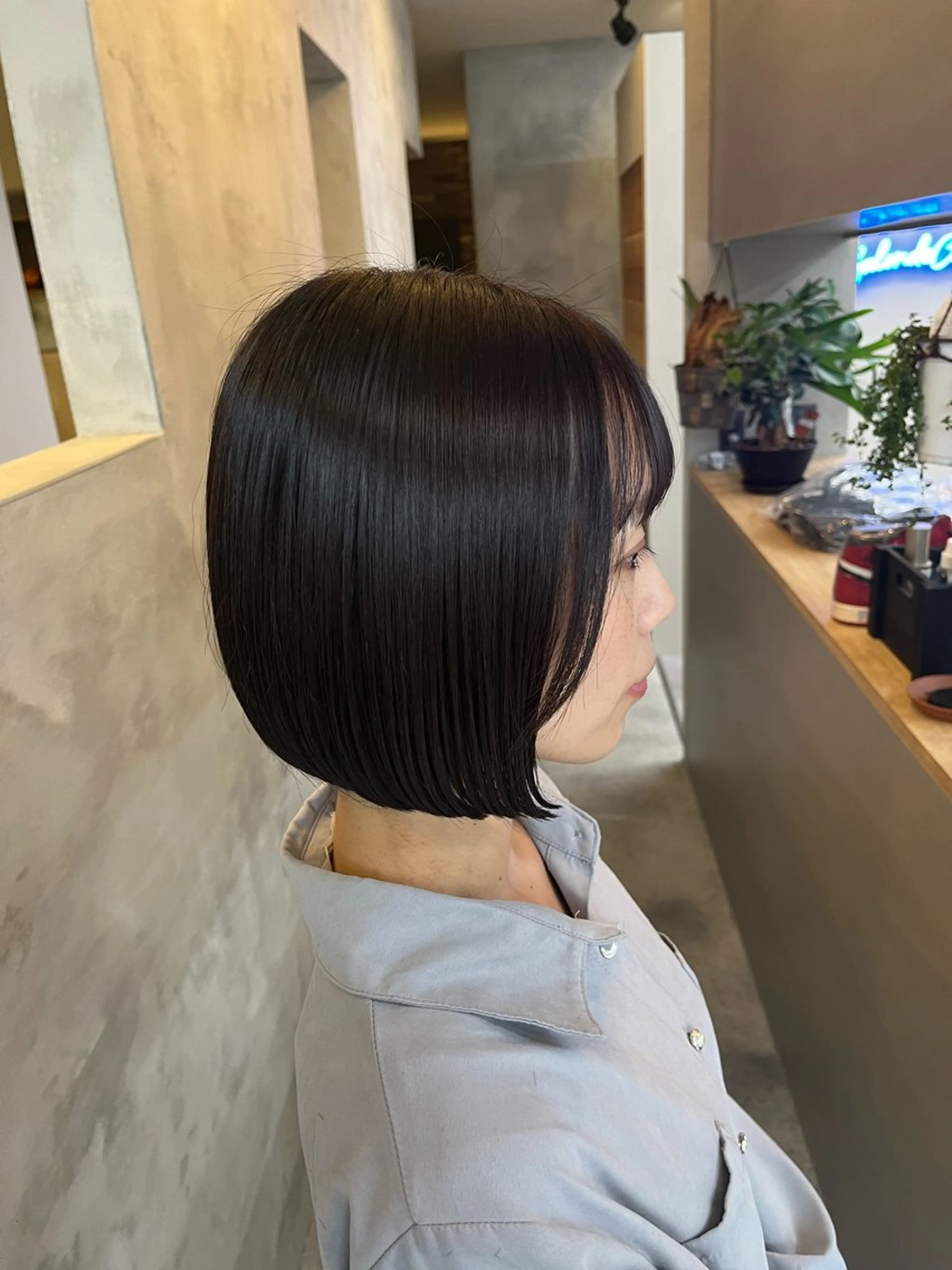 ショート 前下がりボブ ボブ カット Salon de  COCO所属・Yu kaのヘアスタイル