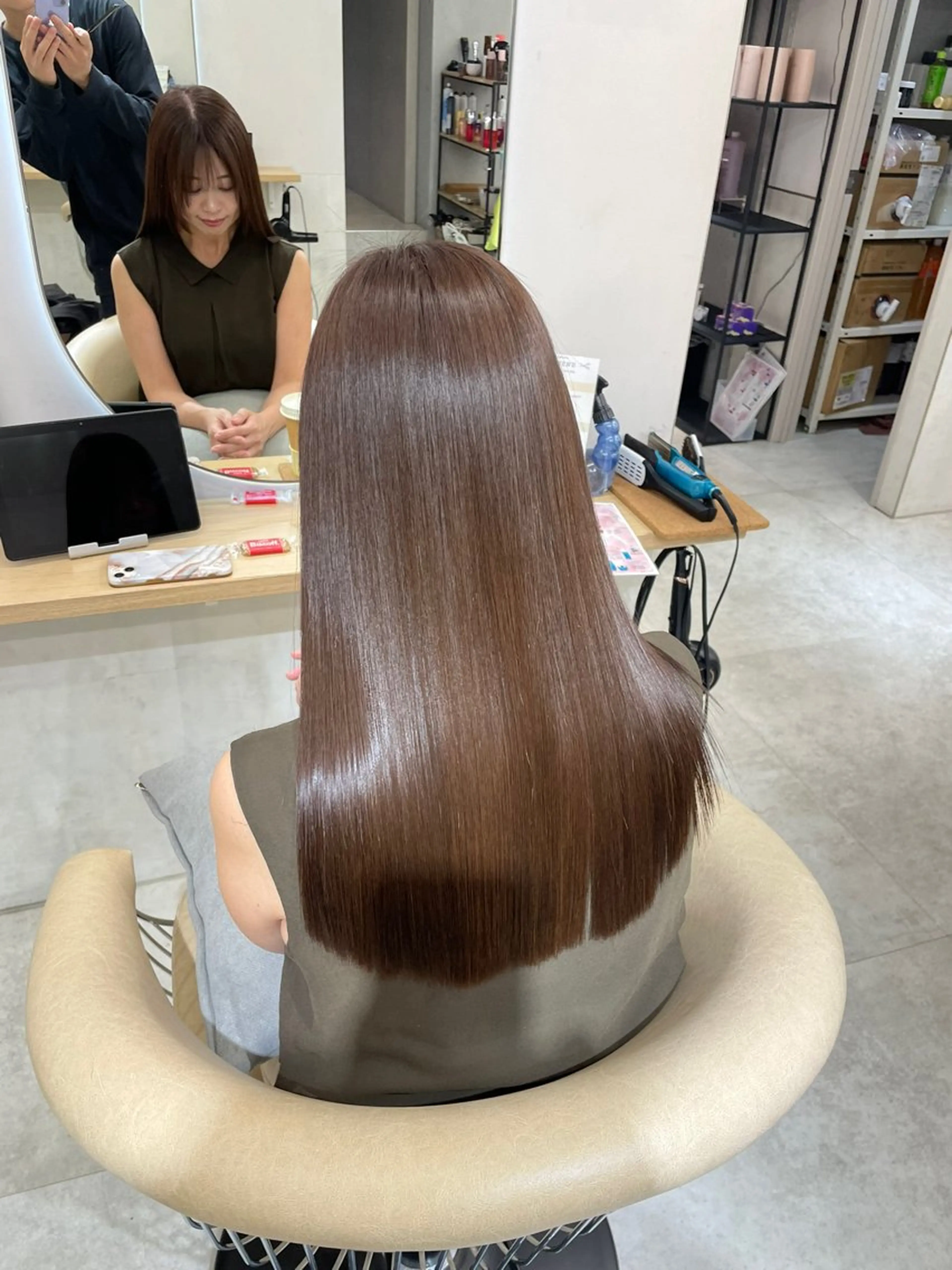 【🍀ロングヘアカット(鎖骨下6cm以上)💎】骨格診断カウンセリング➕カット➕うる艶トリートメント➕極上シャンプーの写真