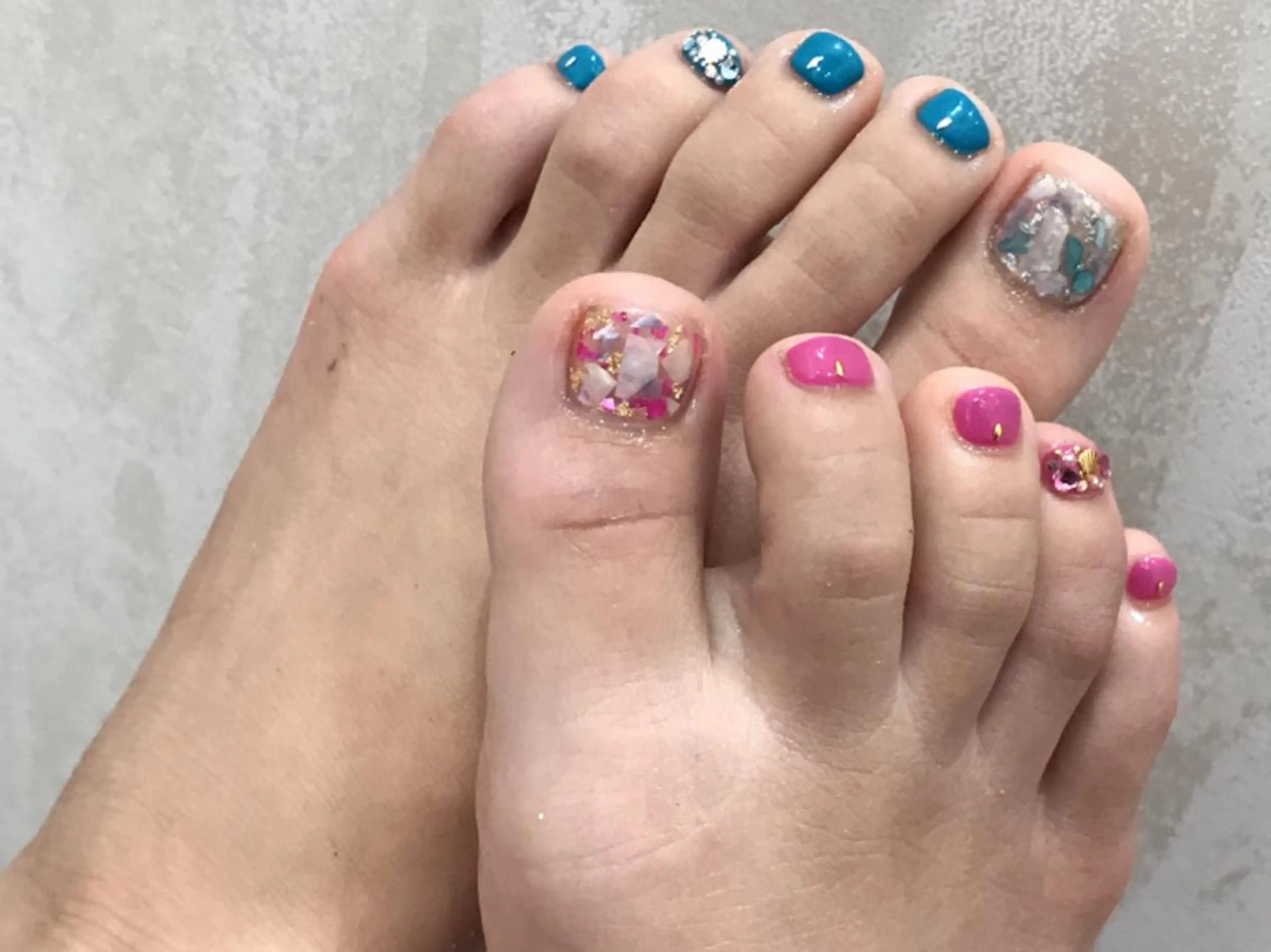 ネイル フットネイル ジェルネイル フットネイル 中川 愛理のその他イメージ