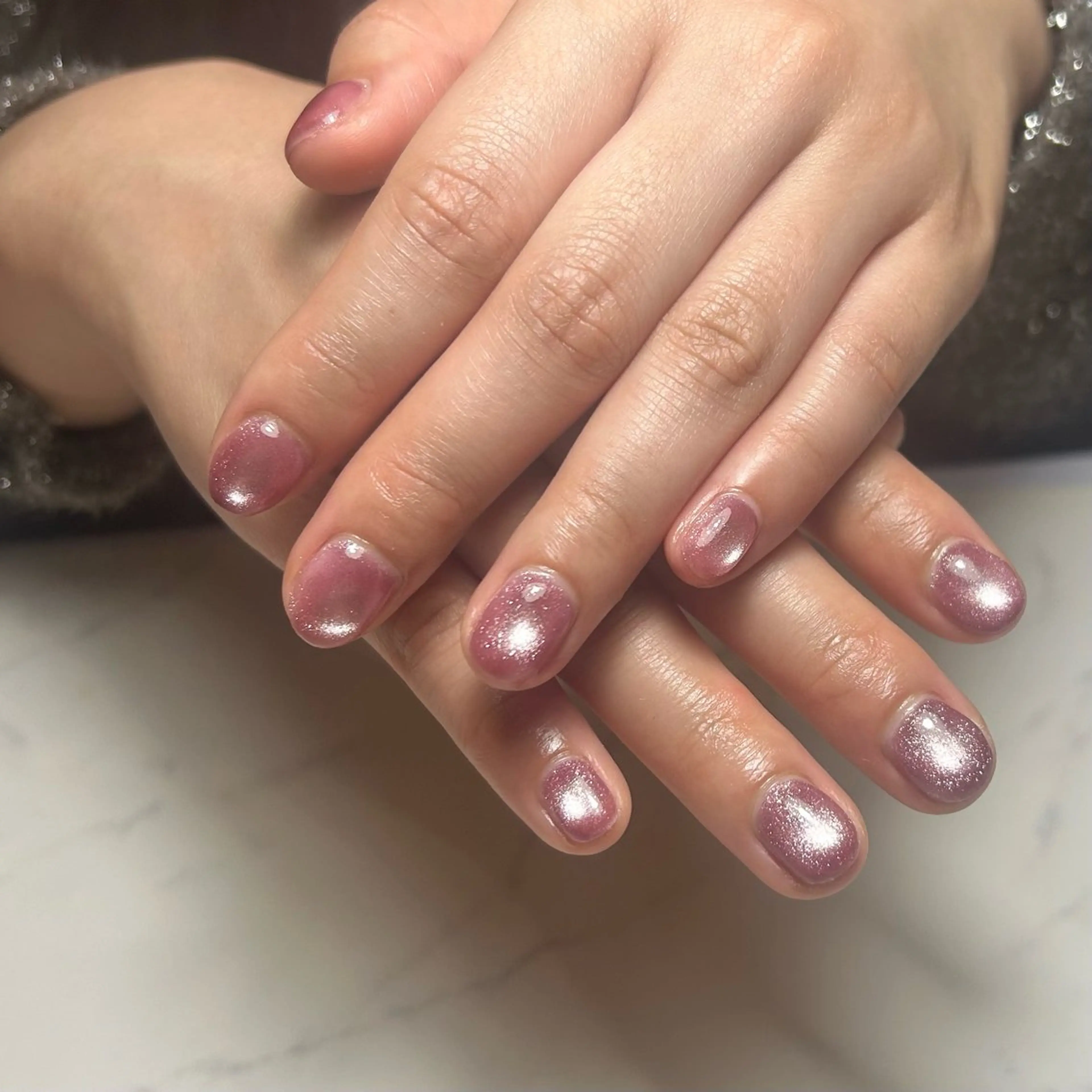 ネイル マグネットネイル 💫 さりのネイルデザイン