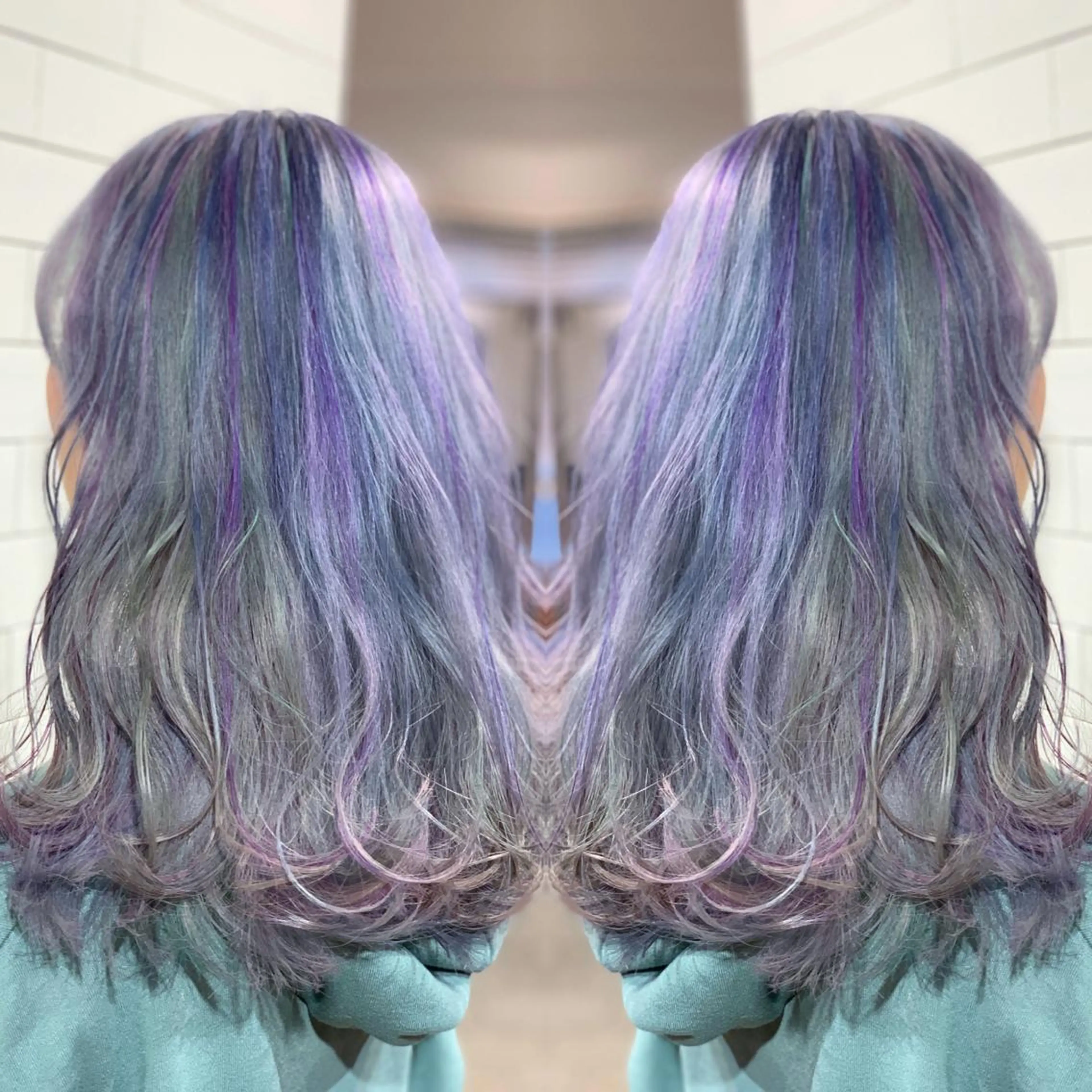 ロング カラー パーマ ヘアアレンジ メンズ キッズ ネイル マツエク・マツパ ヘアカラー トリートメント 髪質改善×ハイトーン 中田啄也のヘアスタイル