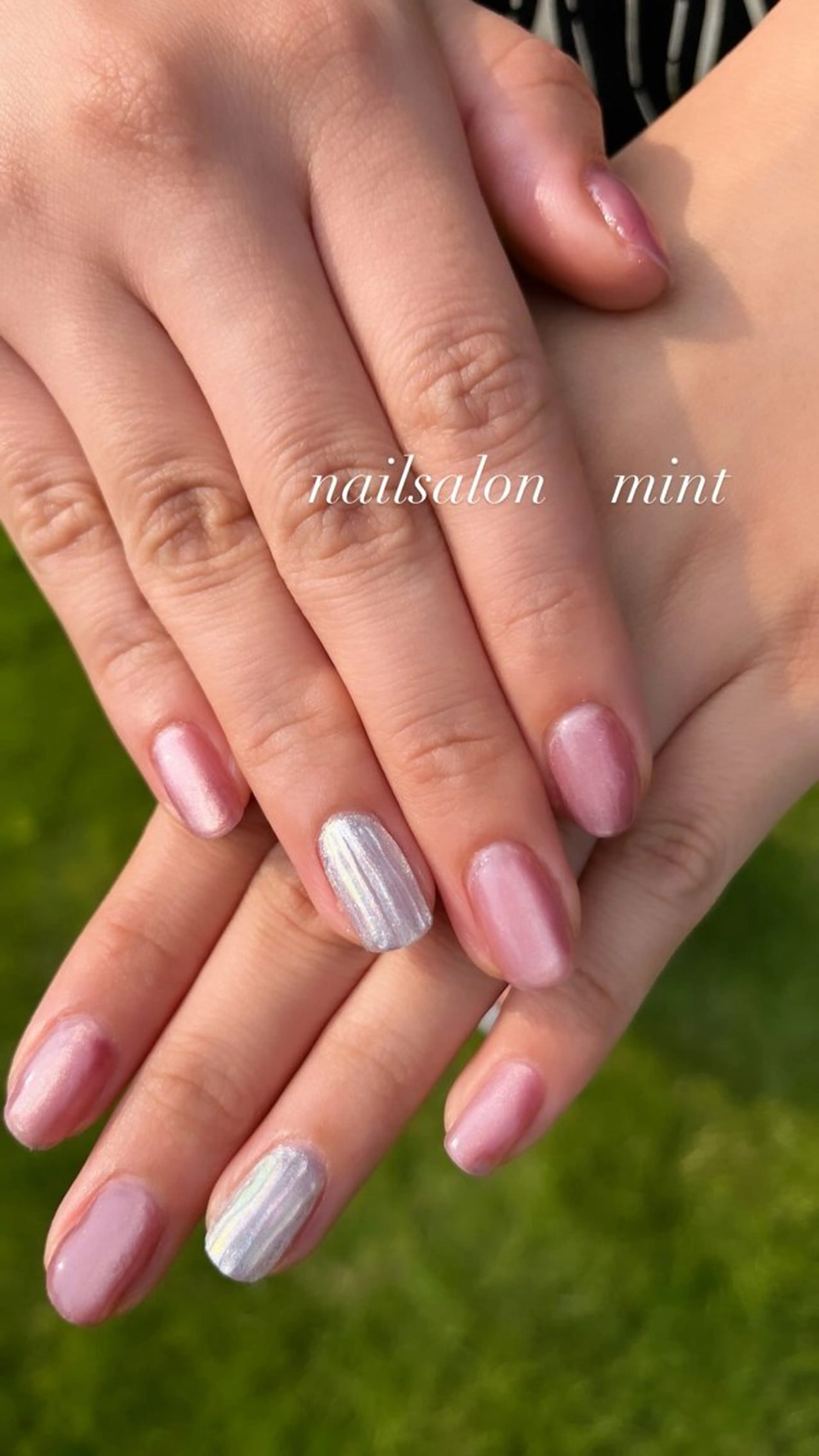 ネイル マグネットネイル nailsalon mintのネイルデザイン