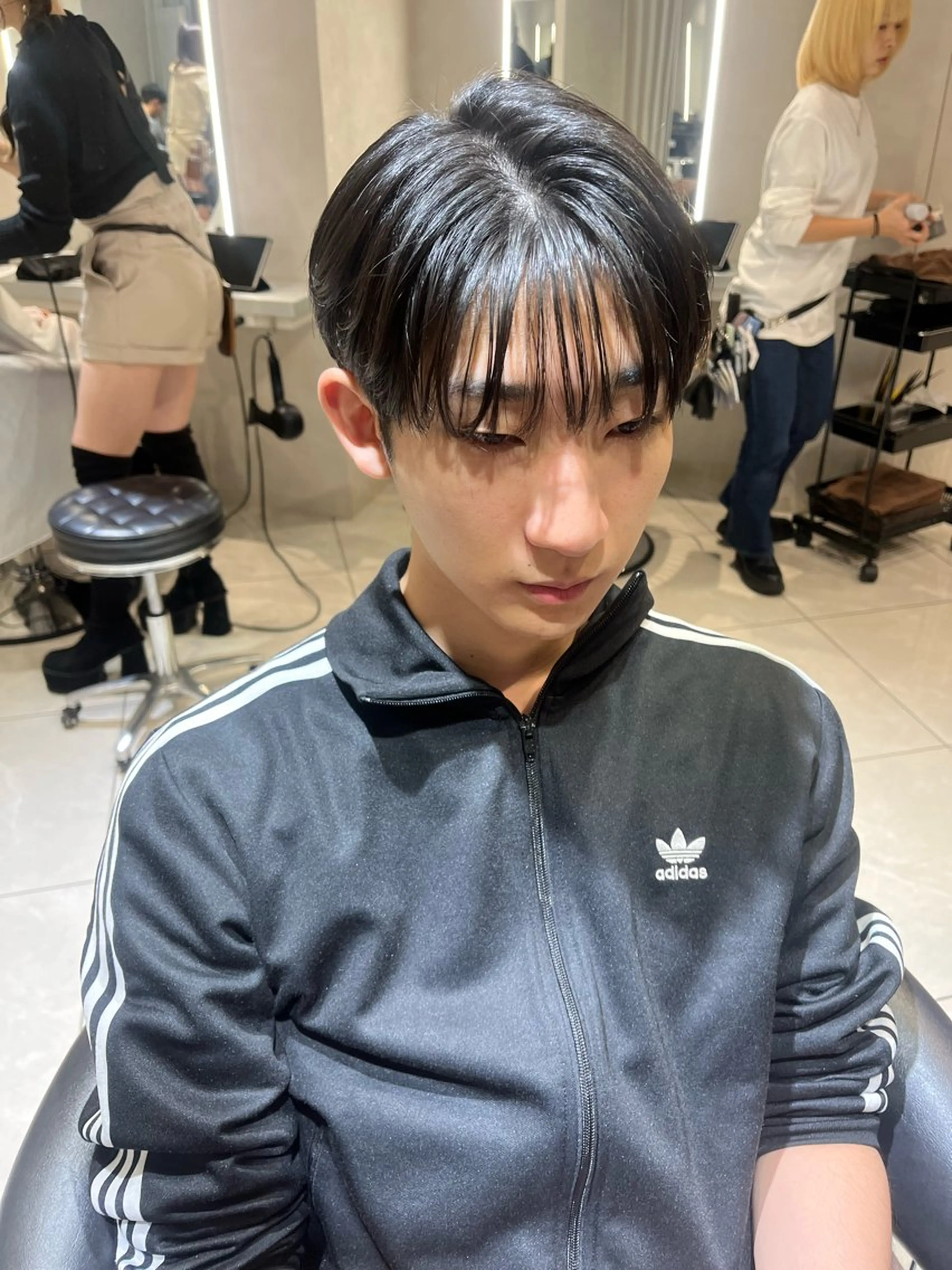 メンズ カット 韓国メンズヘア 🇰🇷wakanaのヘアスタイル