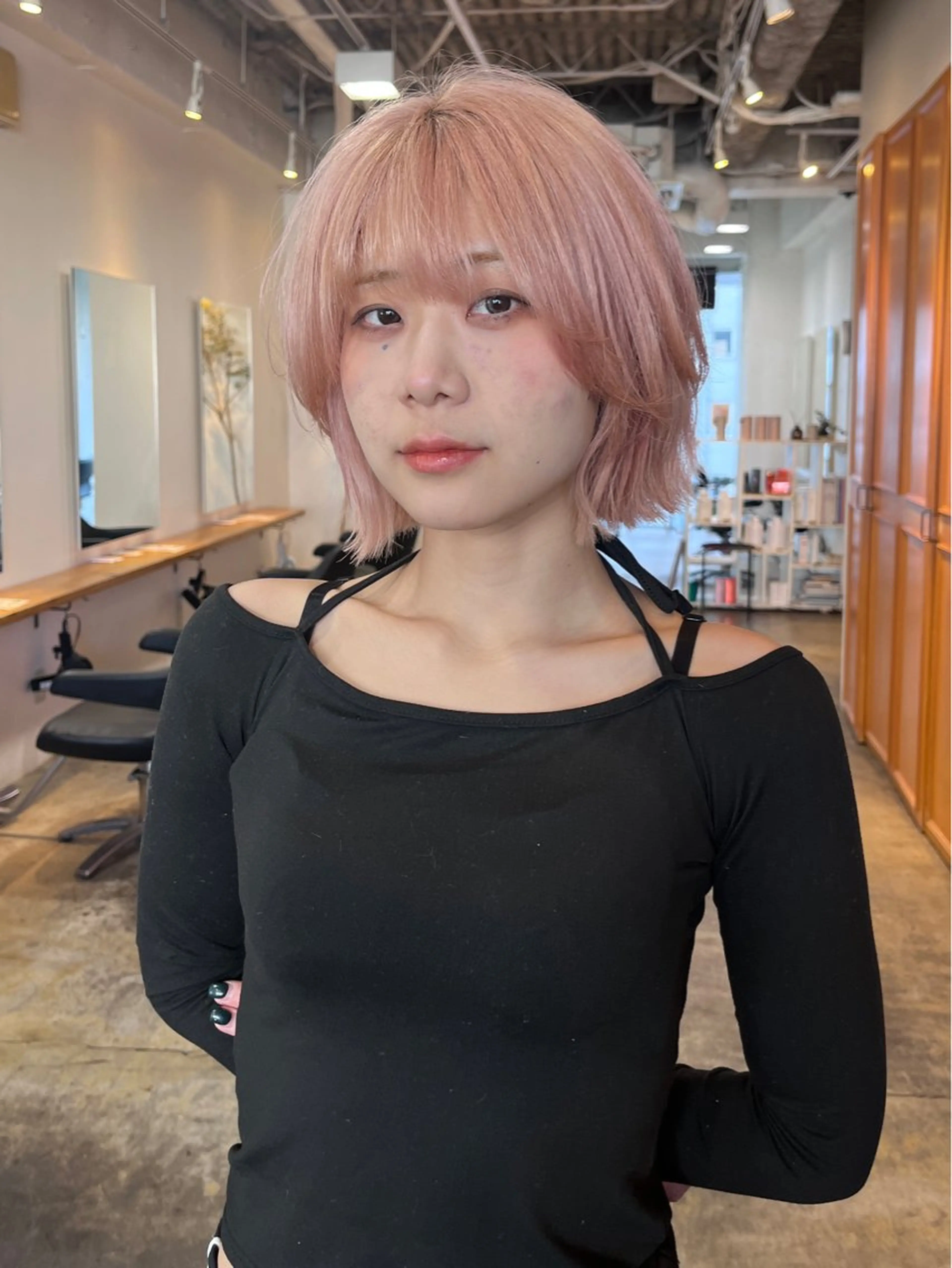 ミディアム カラー カット ヘアカラー トリートメント RYOMA/ 似合わせ🎧🤍のヘアスタイル