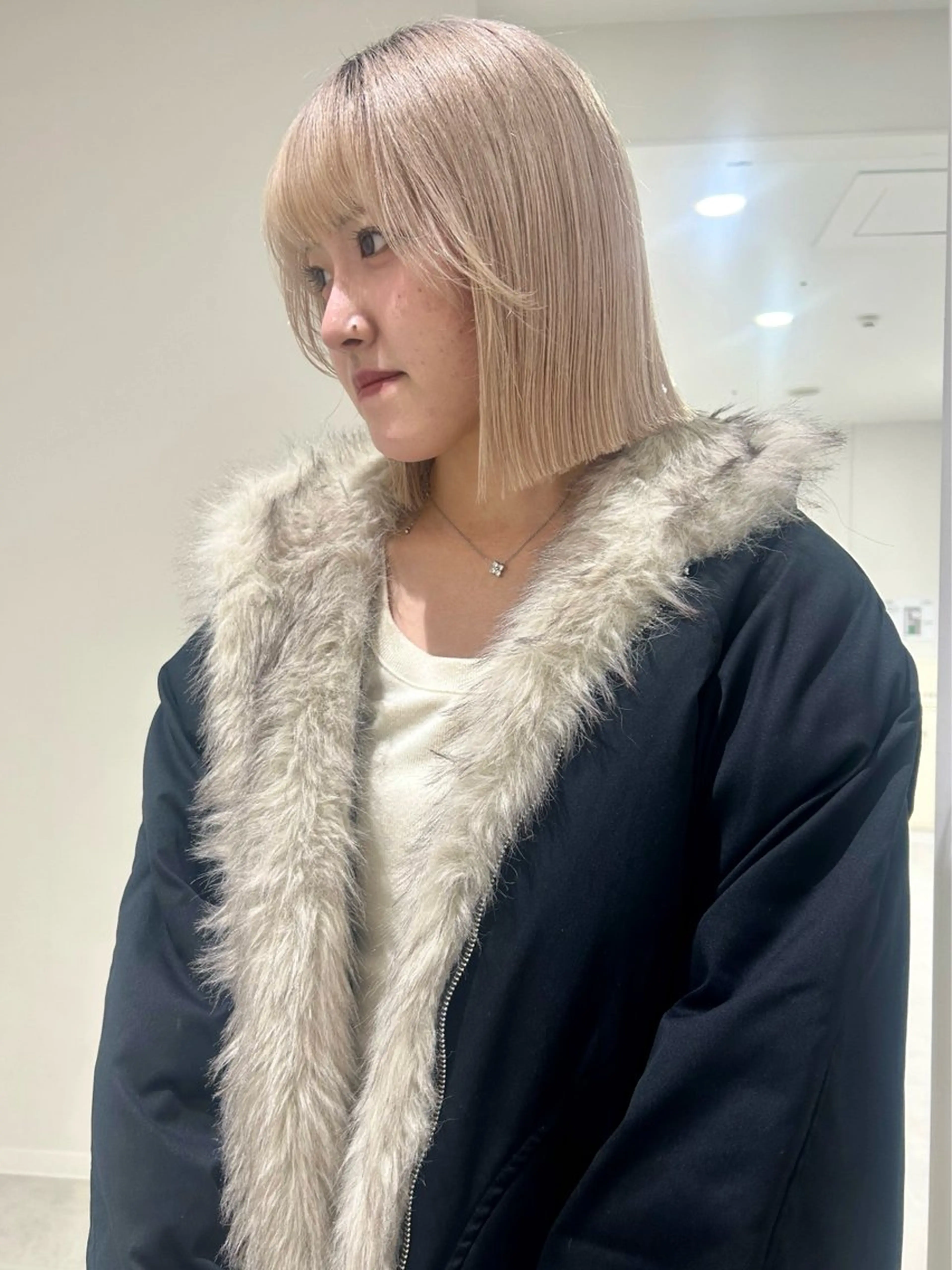 ショート カラー ヘアカラー 👔ボブ﹨似合 わせパーマ🩳ももかのヘアスタイル