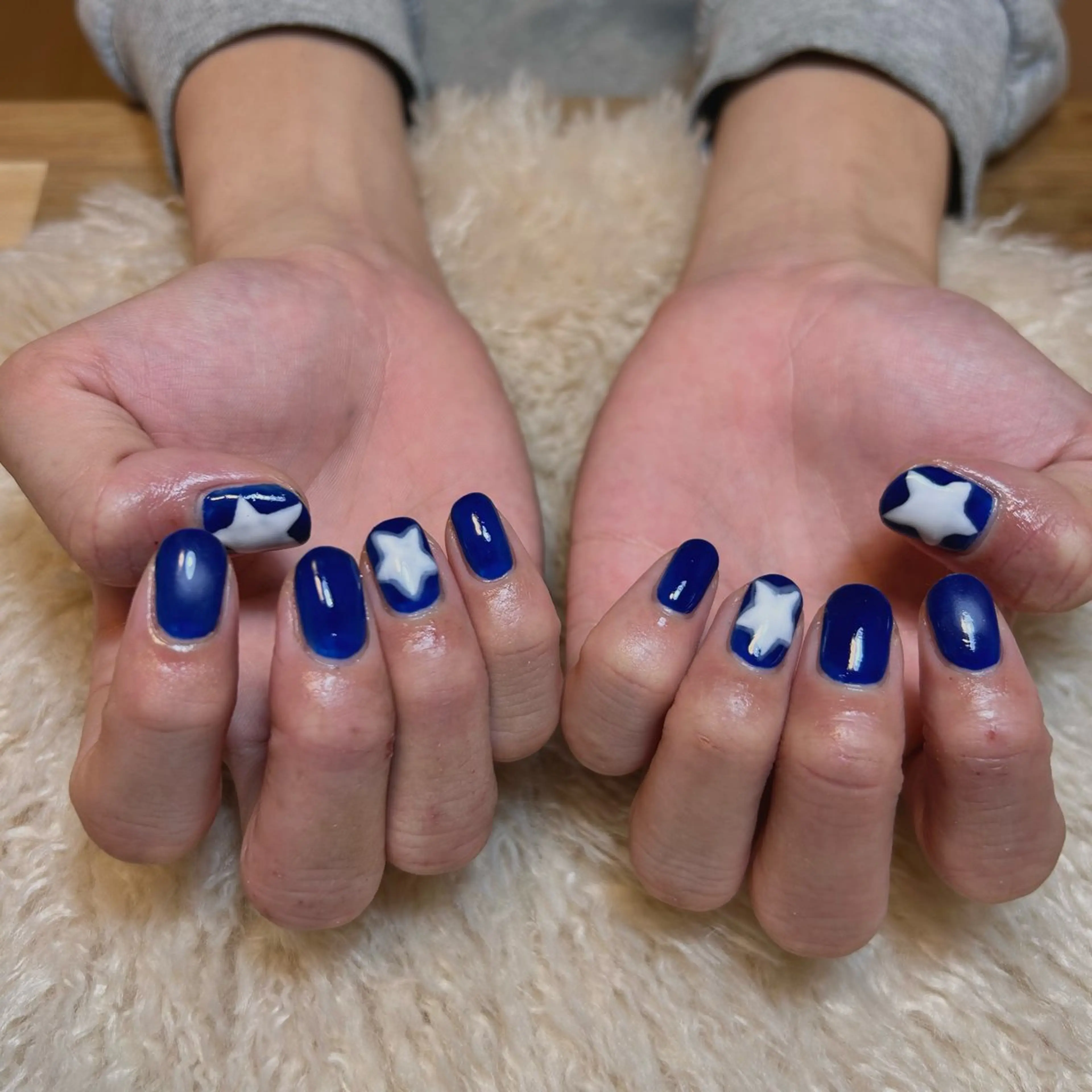 ネイル メンズネイル ネイビー nailsalon kiii'sのネイルデザイン
