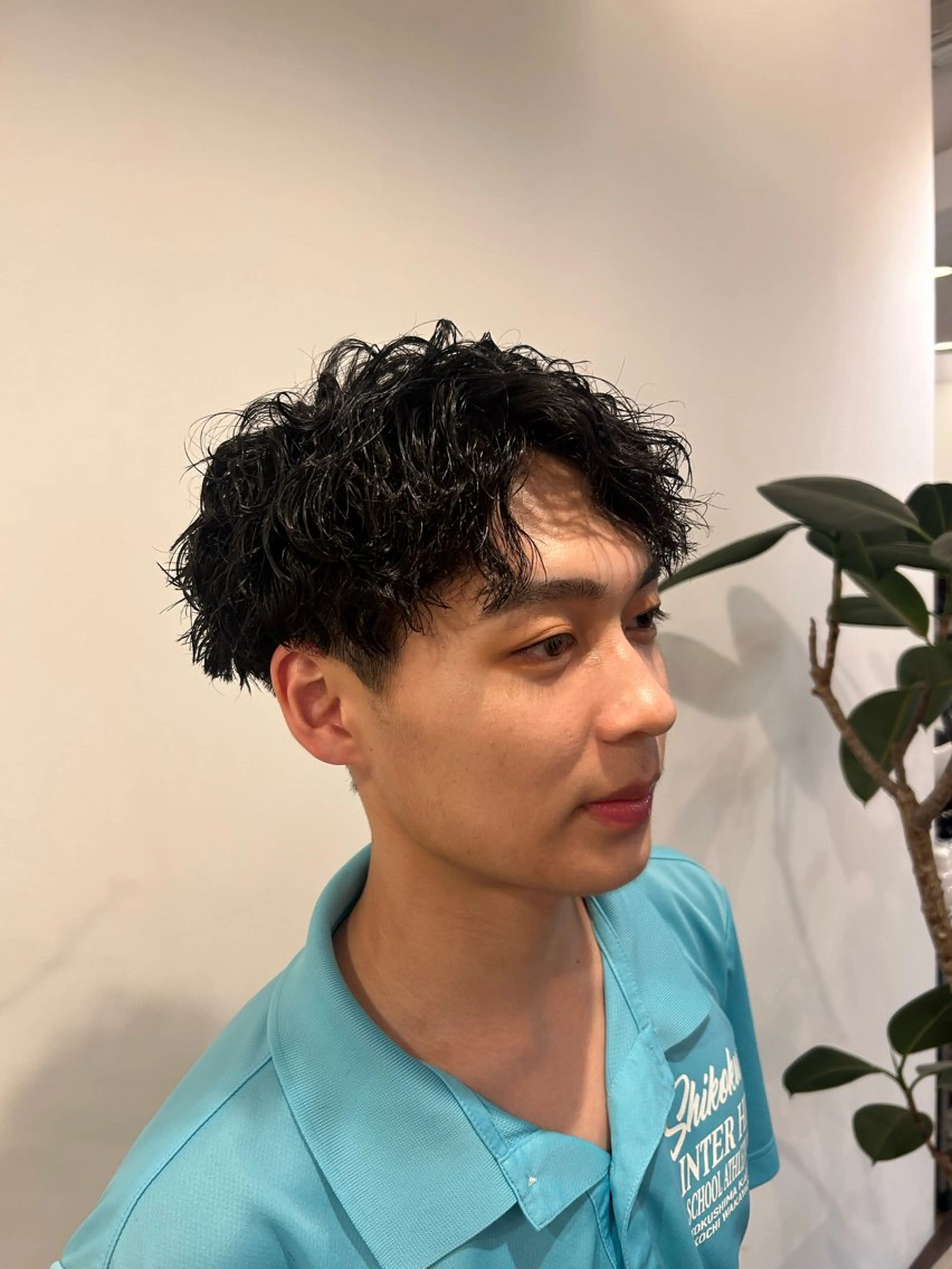パーマ メンズ SHIHO 《BASE.》のヘアスタイル