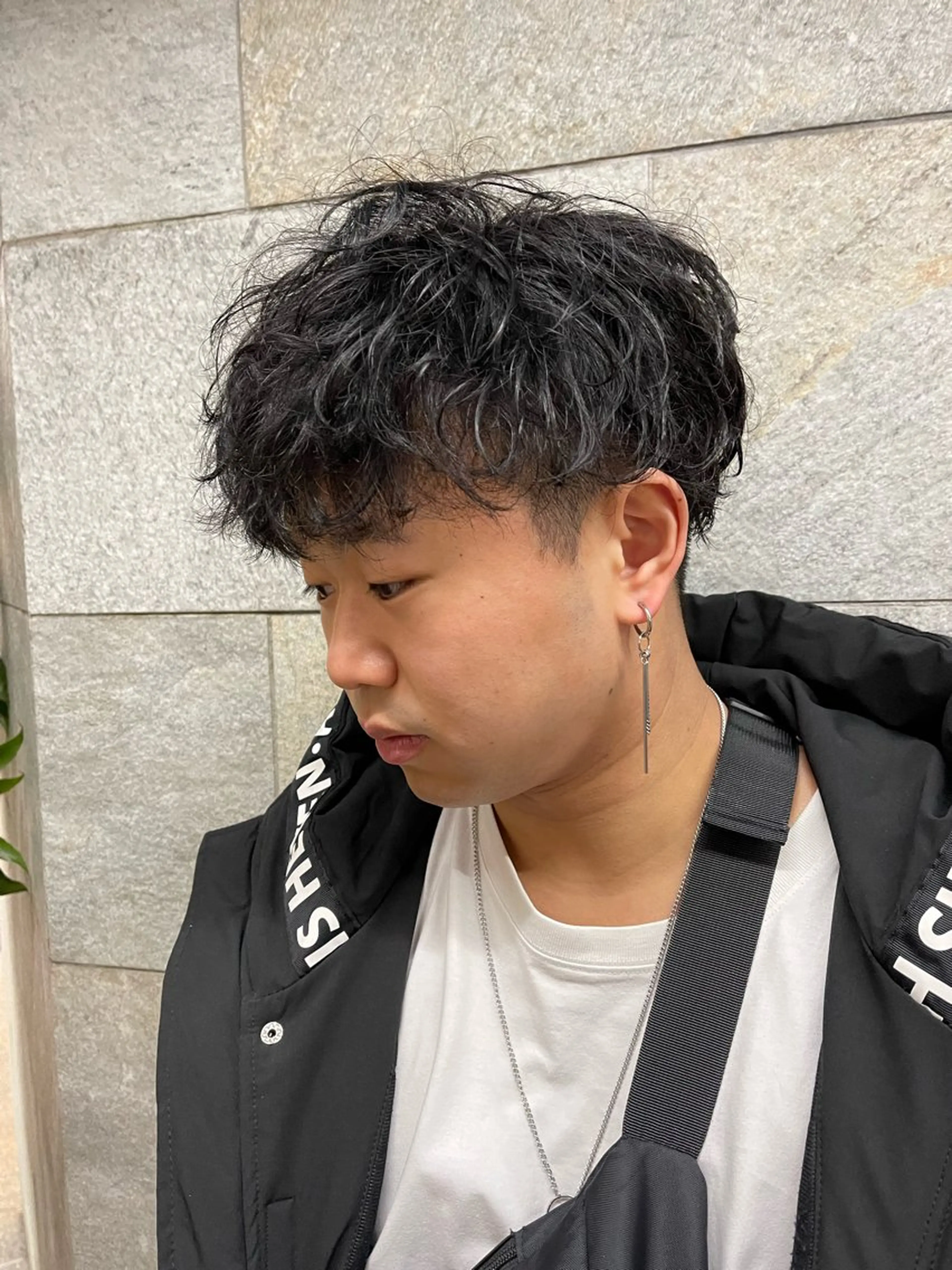カット＋特殊パーマの写真