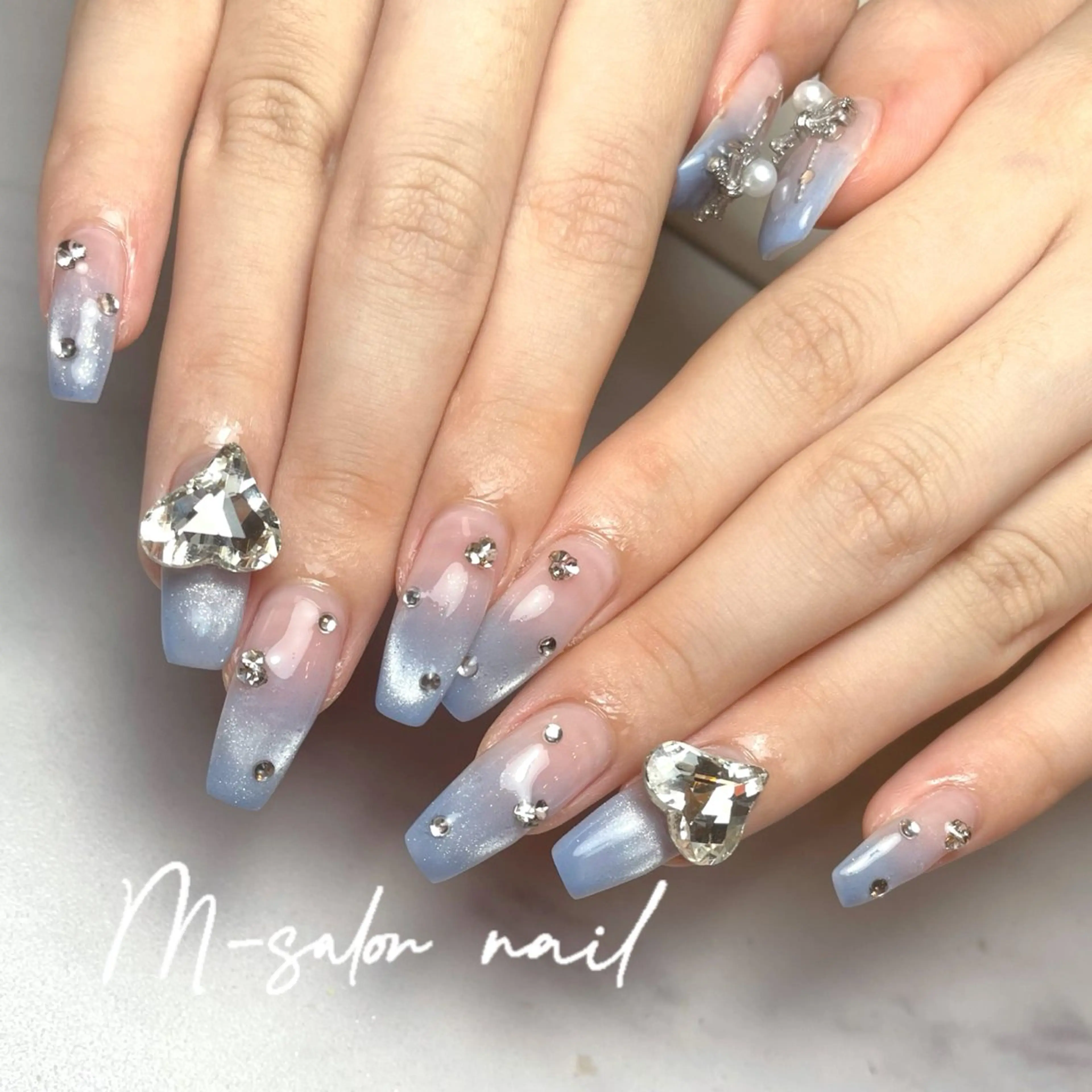 ネイル ハンドネイル 韓国/網紅/パーツ M-salonのネイルデザイン
