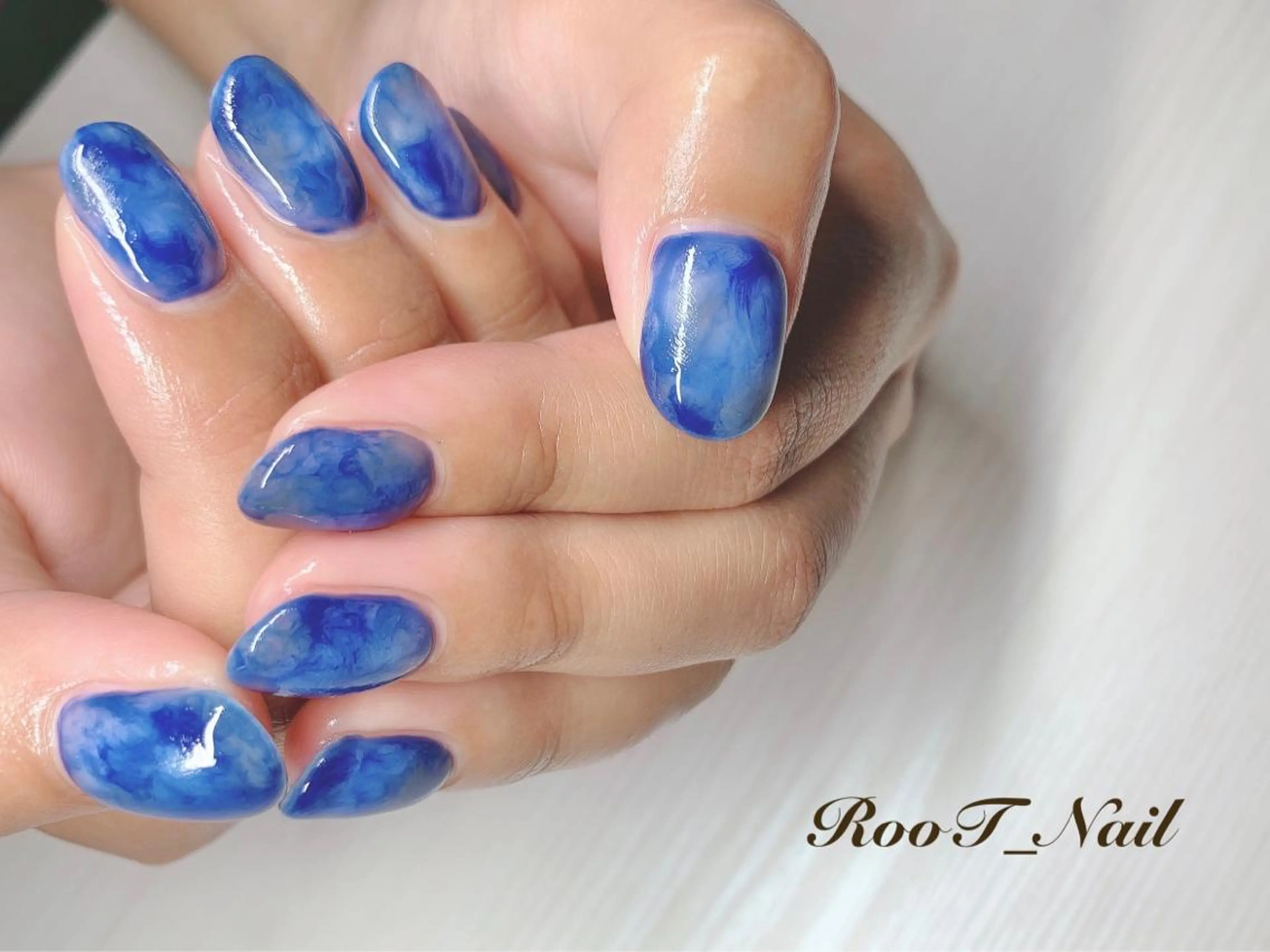 メンズ キッズ ネイル ニュアンスネイル ハンドネイル RooT Nailのネイルデザイン