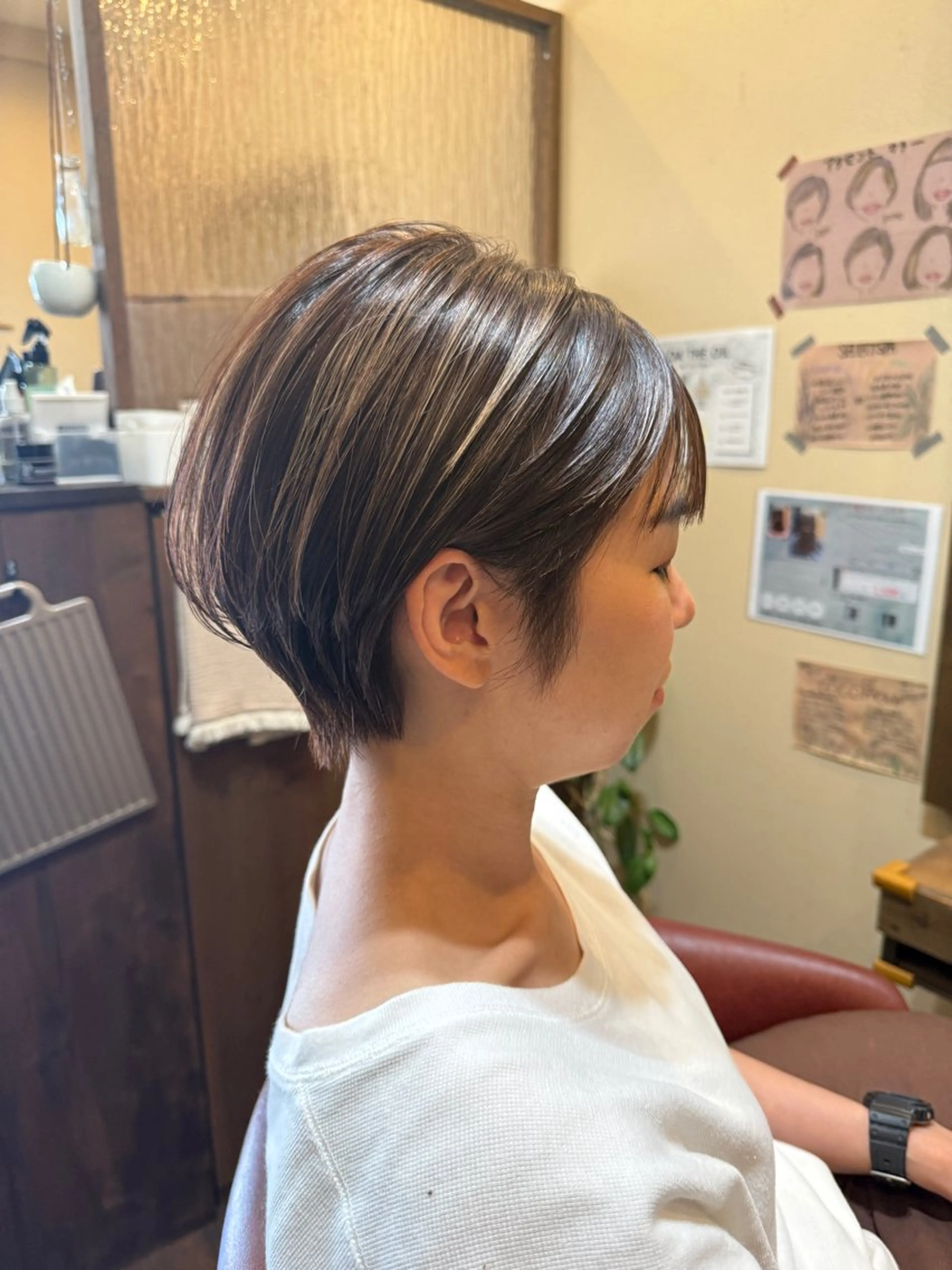 ショート ショートヘア canamo所属・大原 梨代のヘアスタイル