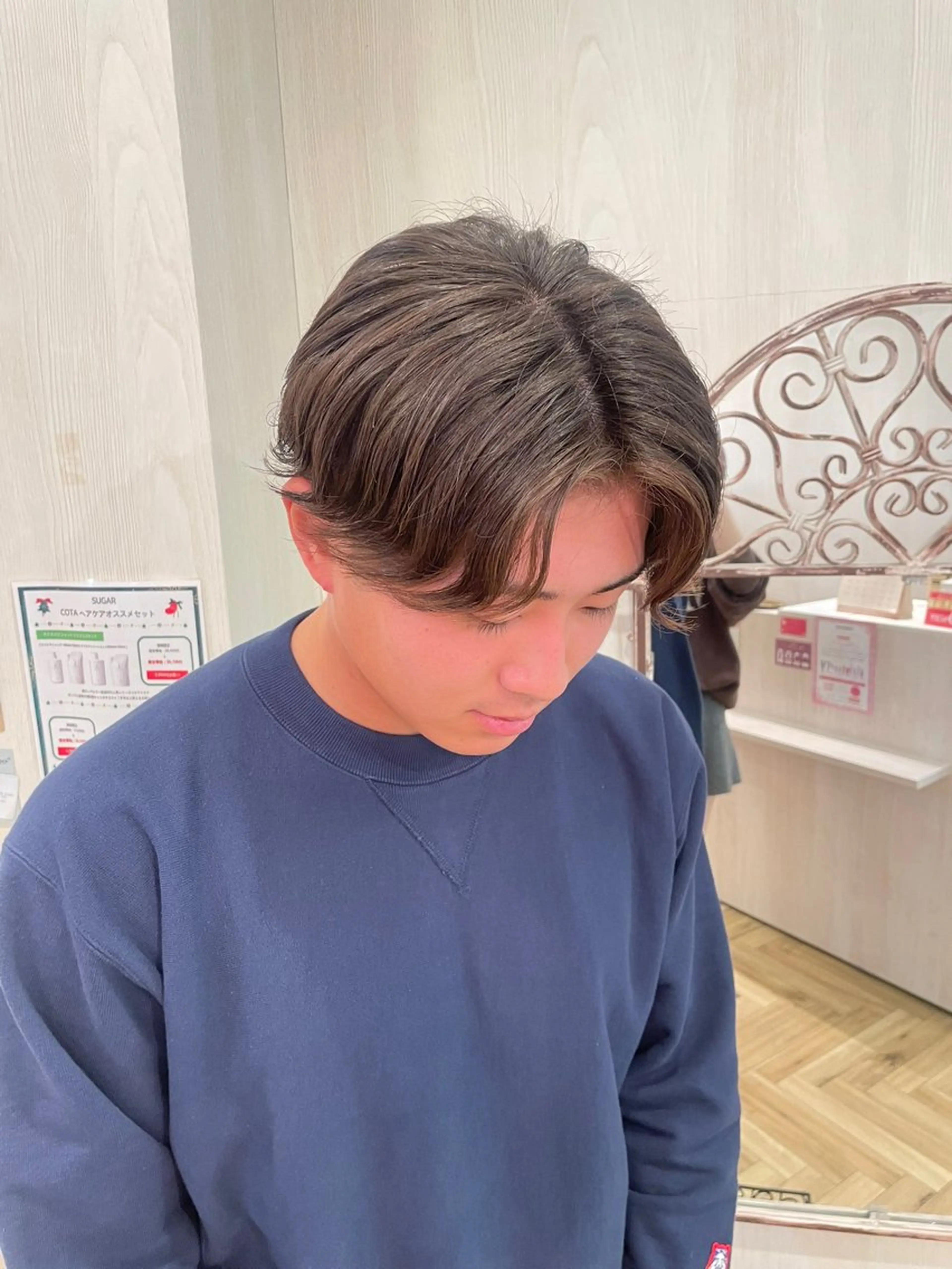パーマ メンズ カット パーマ 🍒齋藤 澪🍒のヘアスタイル