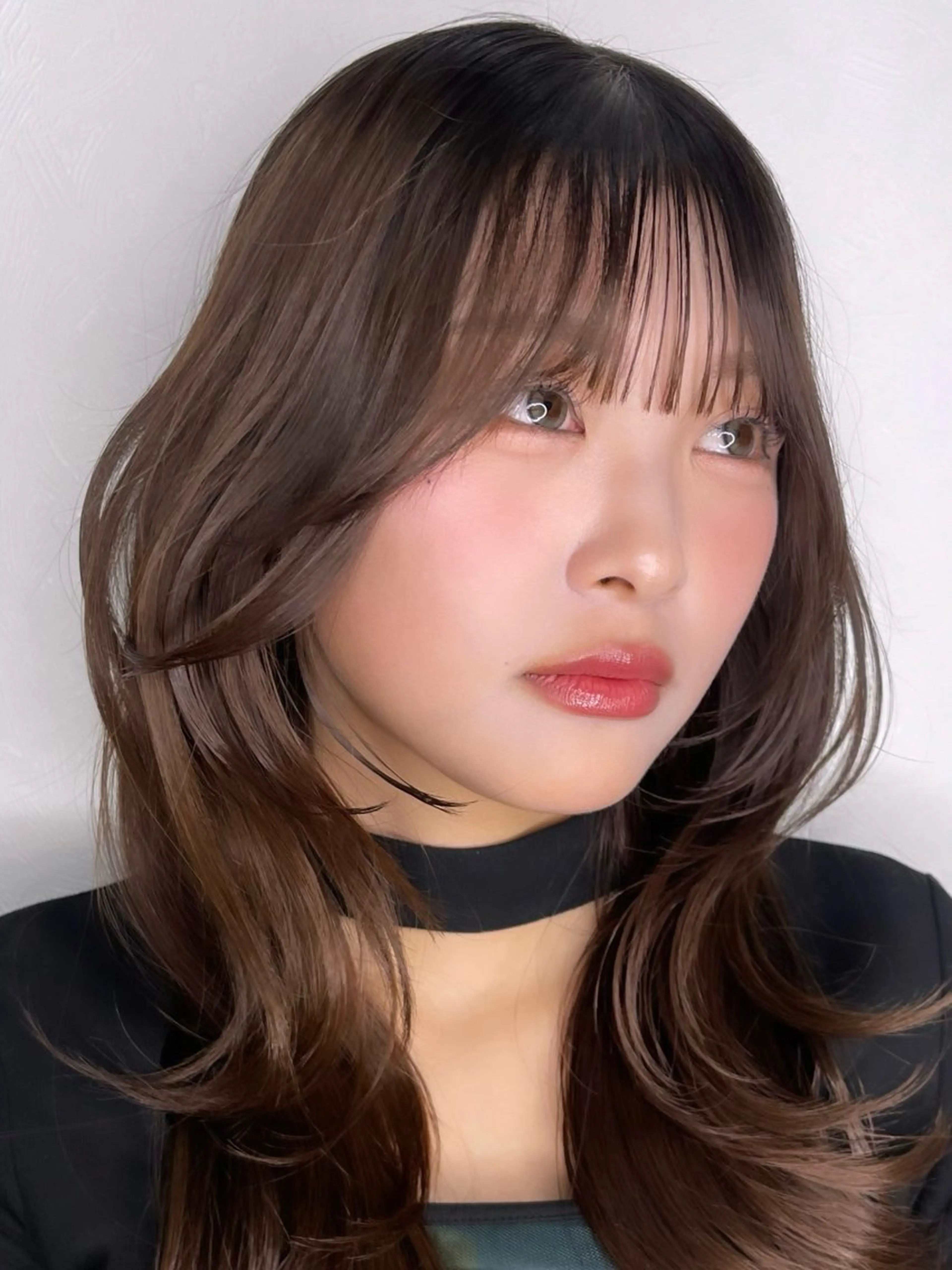 セミロング 剣持友希/高崎 ifh iizukaのヘアスタイル