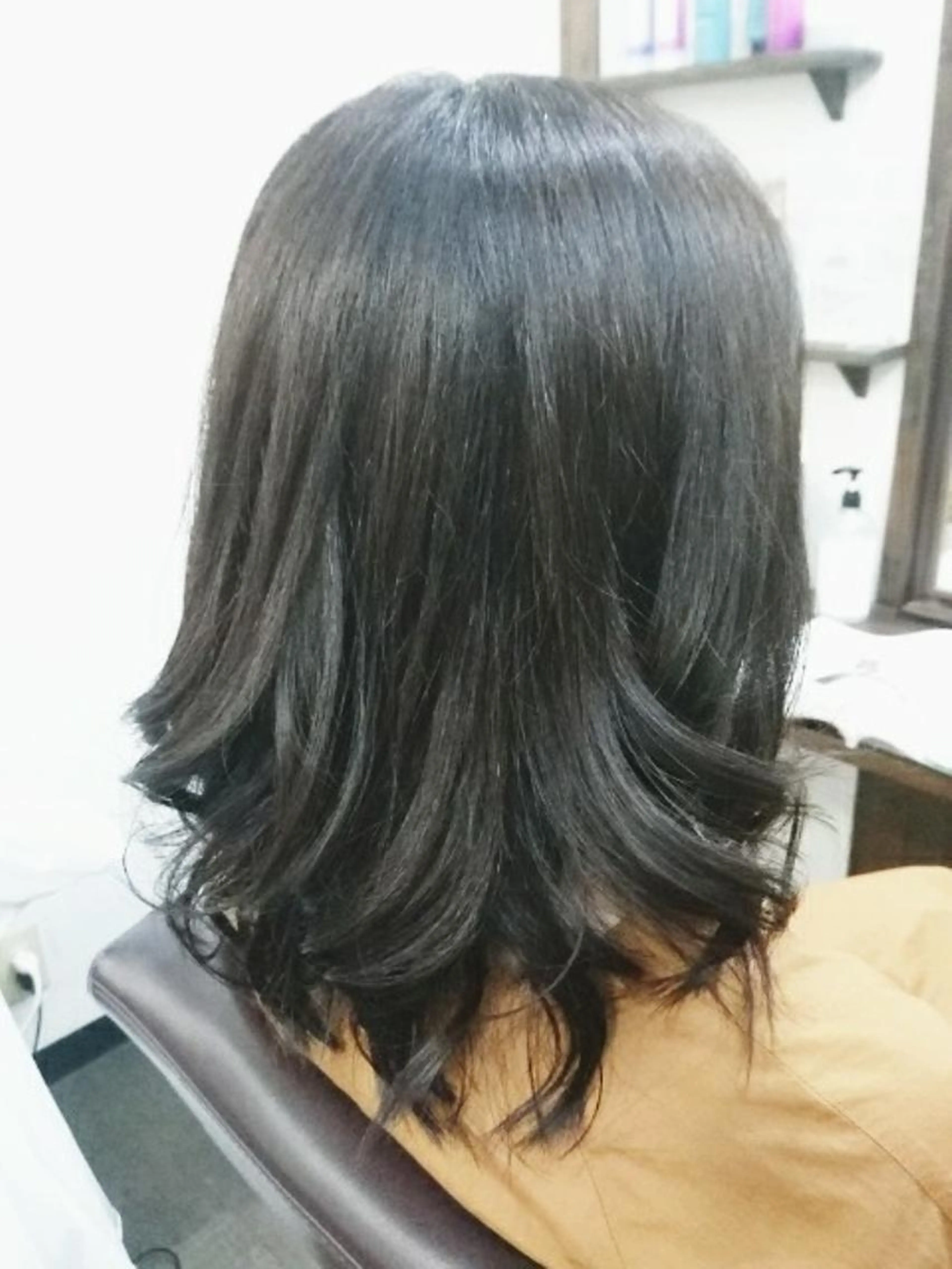 カット＋オーガニックカラー＋トリートメントの写真