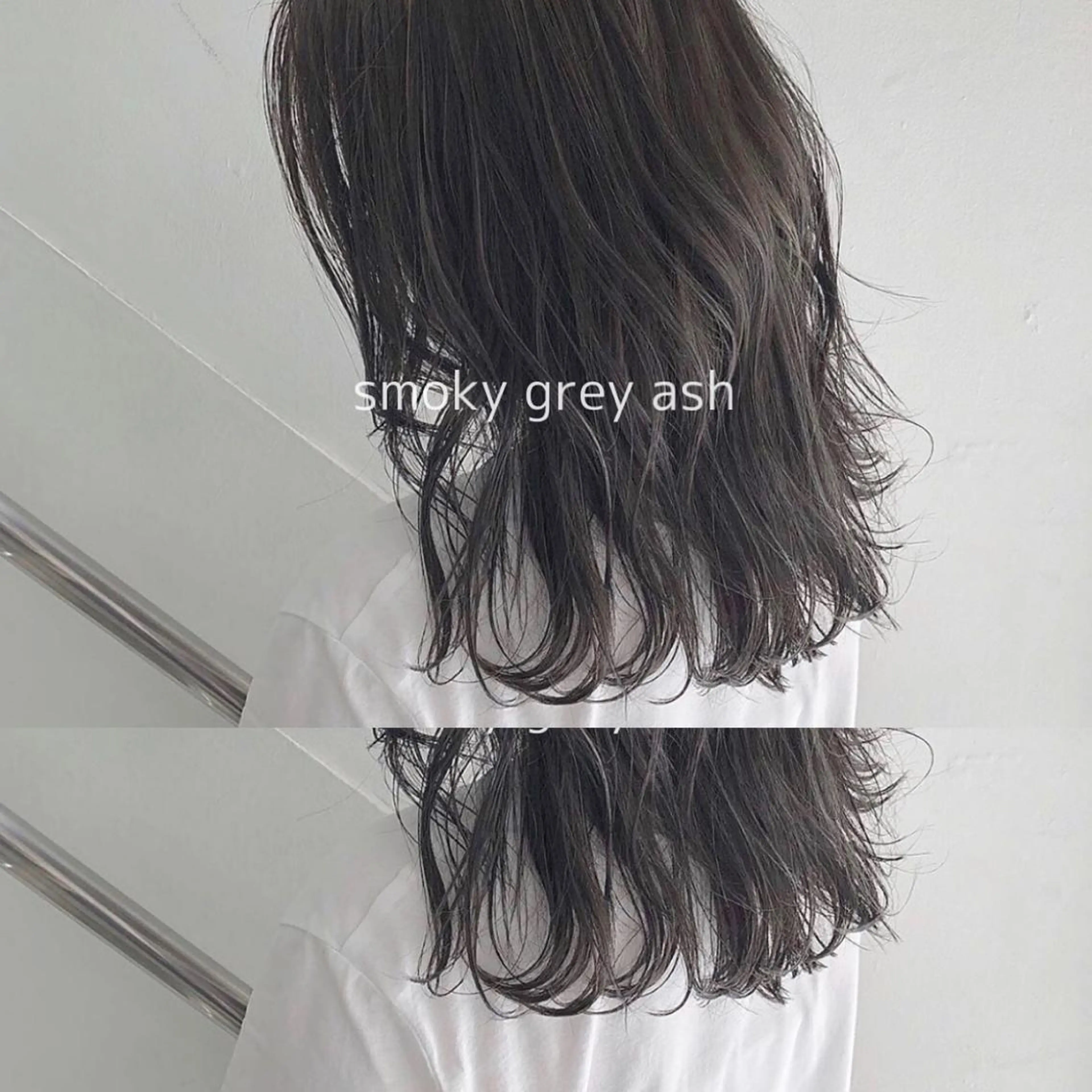 セミロング カラー CLUTCH天王寺 西藤遥河のヘアスタイル