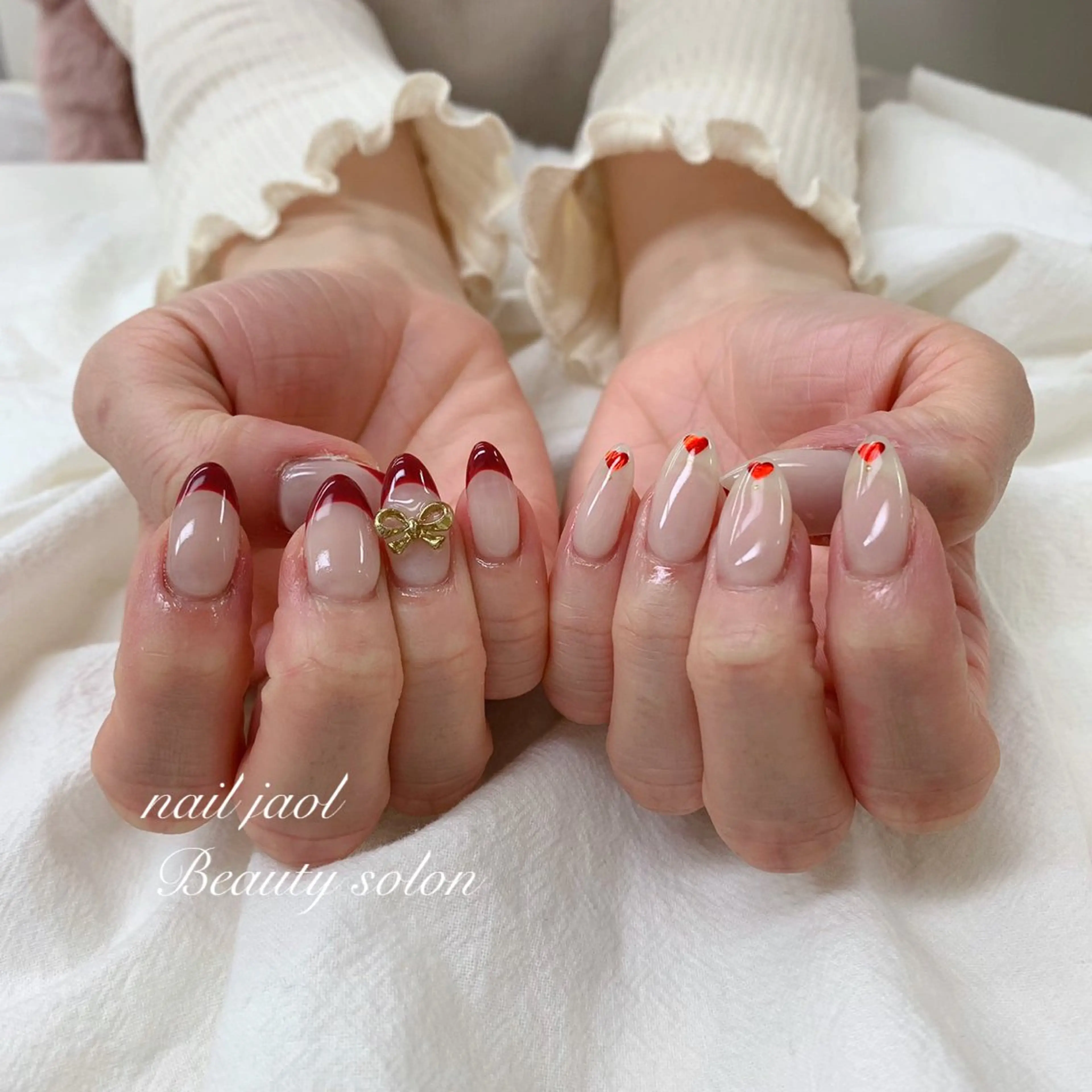 セミロング 韓国風ヘア nail jaol池袋店所属・ネイルJaol 池袋のネイルデザイン
